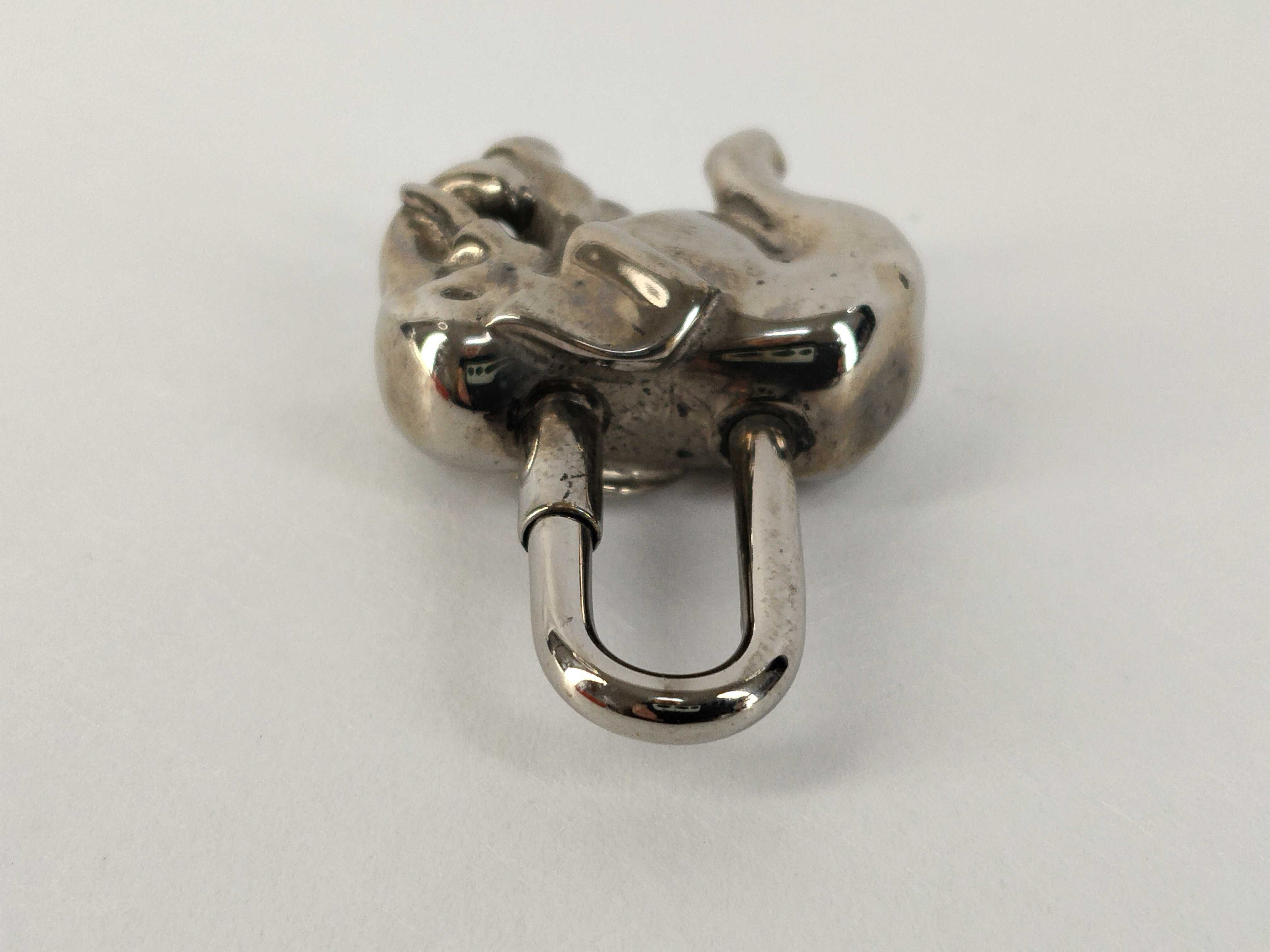 Cadena Silver Elephant Charm — view 4