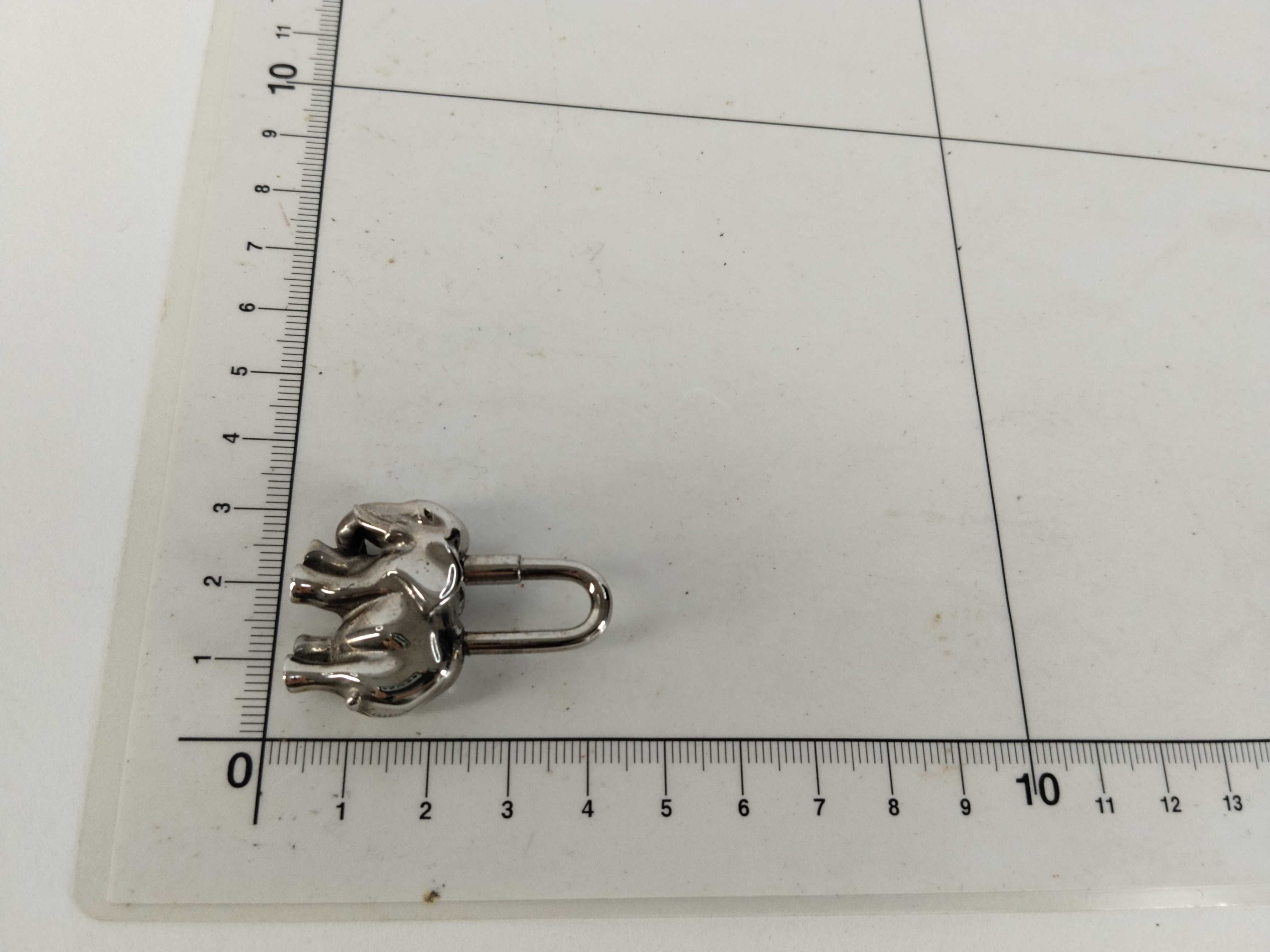 Cadena Silver Elephant Charm — view 9