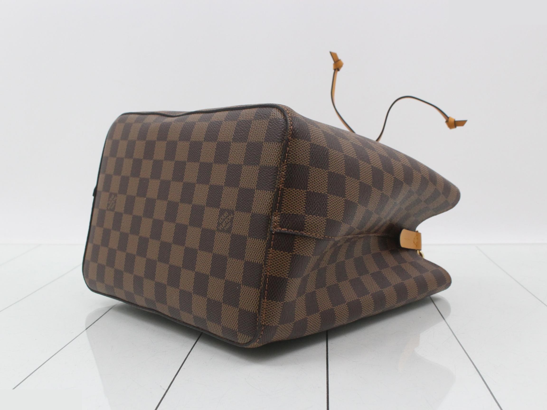Damier NeoNoe Saffron Shoulder Bag — view 6