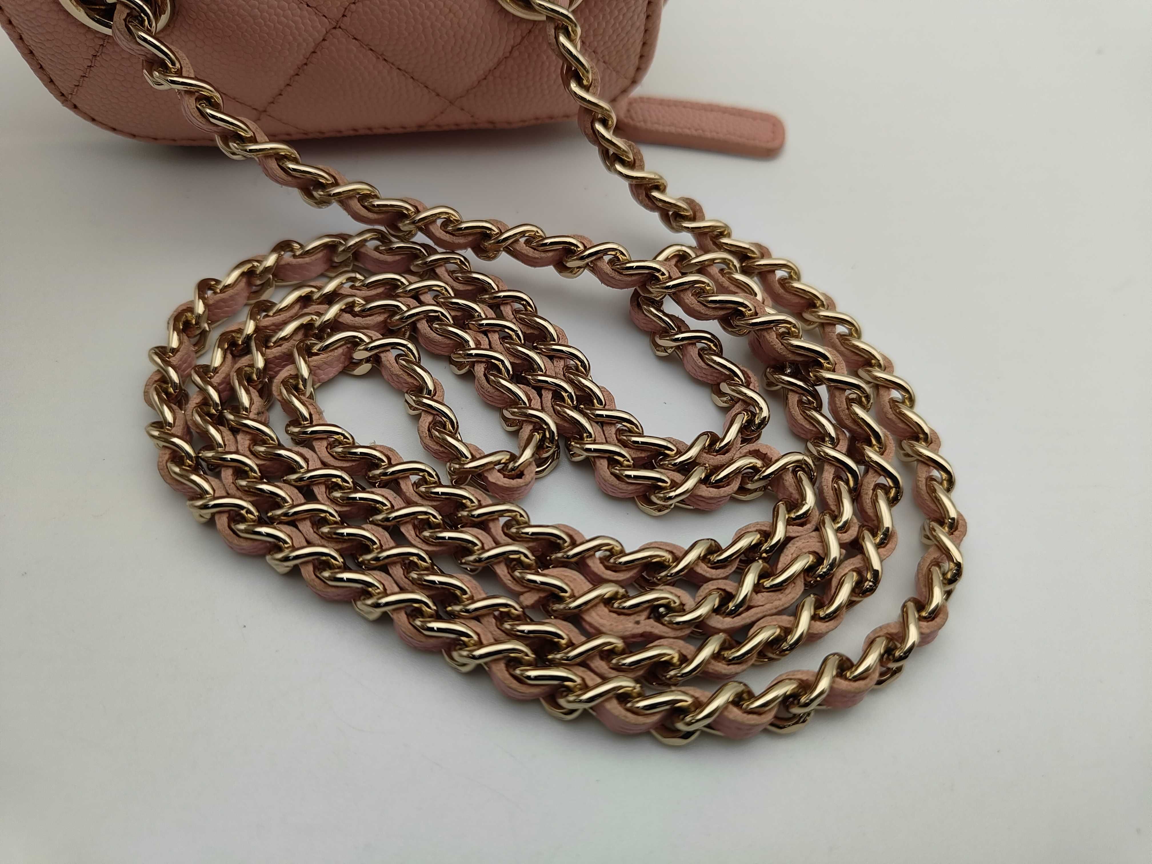 Matelassé Chain Shoulder Bag — view 8