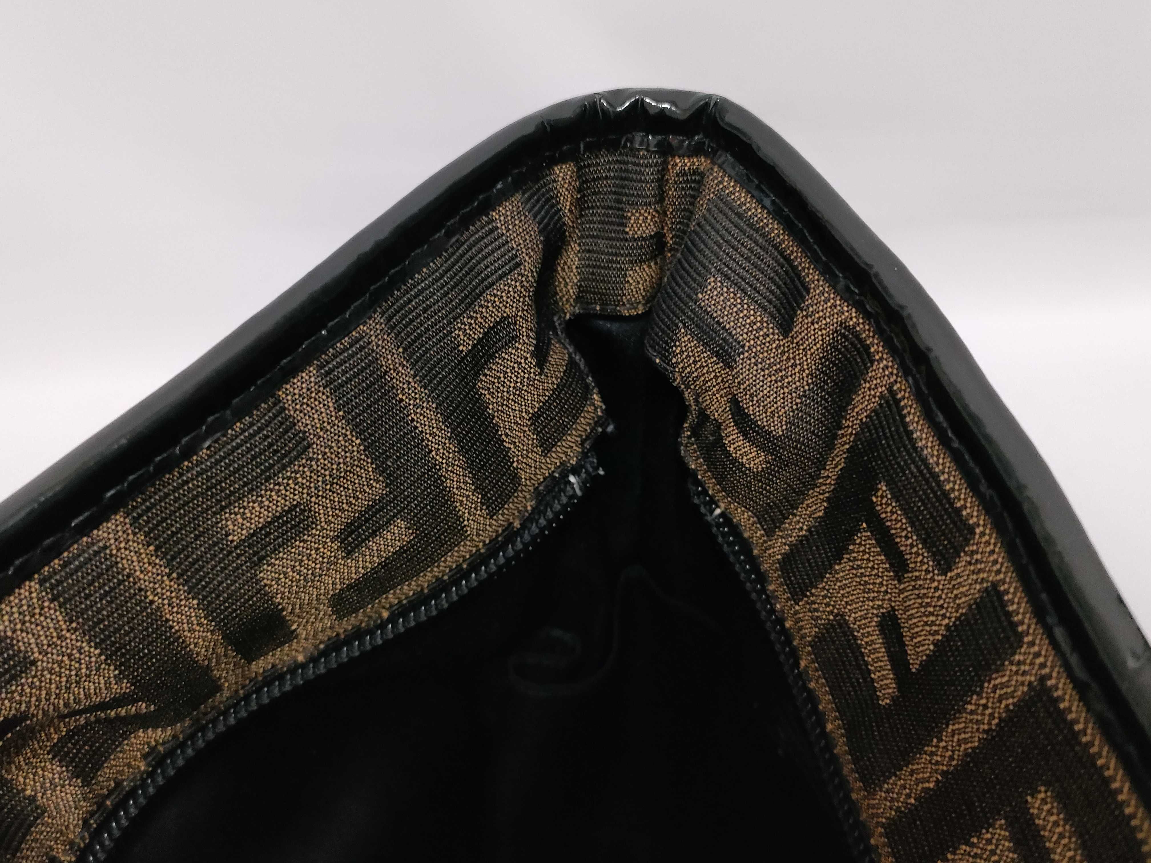 Zucca pattern FF Logo Quilted Tote Bag — view 9