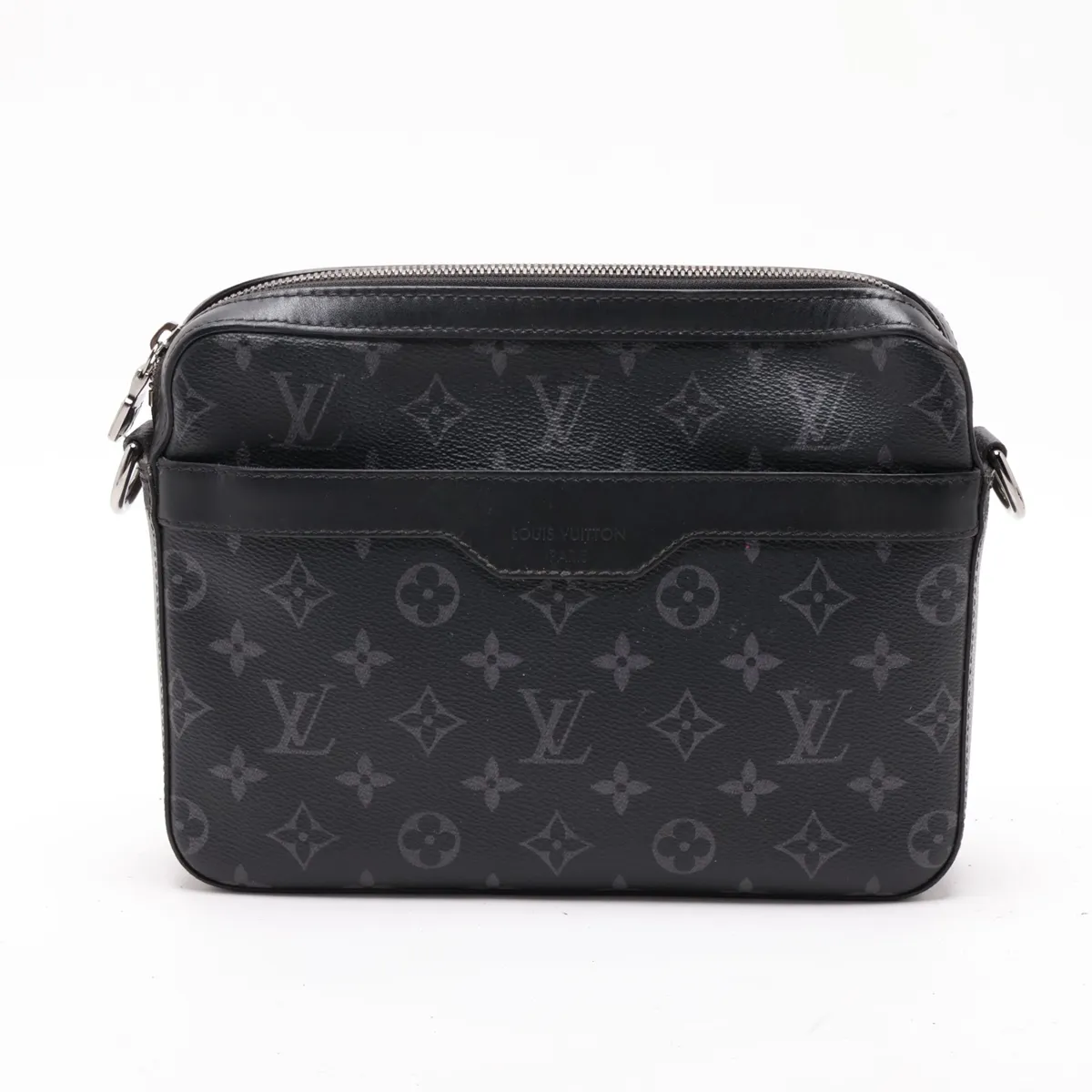 Monogram Eclipse Trio Messenger M69443 Black (RFID detected) — view 3