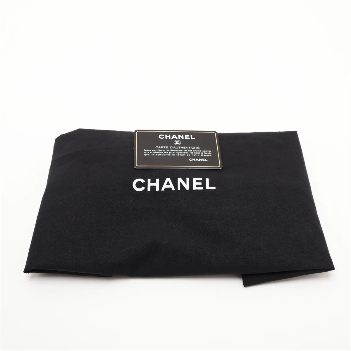[Individually packaged] Chanel Matelassé 23 Small Caviar Skin Double Flap Double Chain Bag, Black with Silver Hardware, 30455546, Serial Number in the 30s, A01113 — view 13