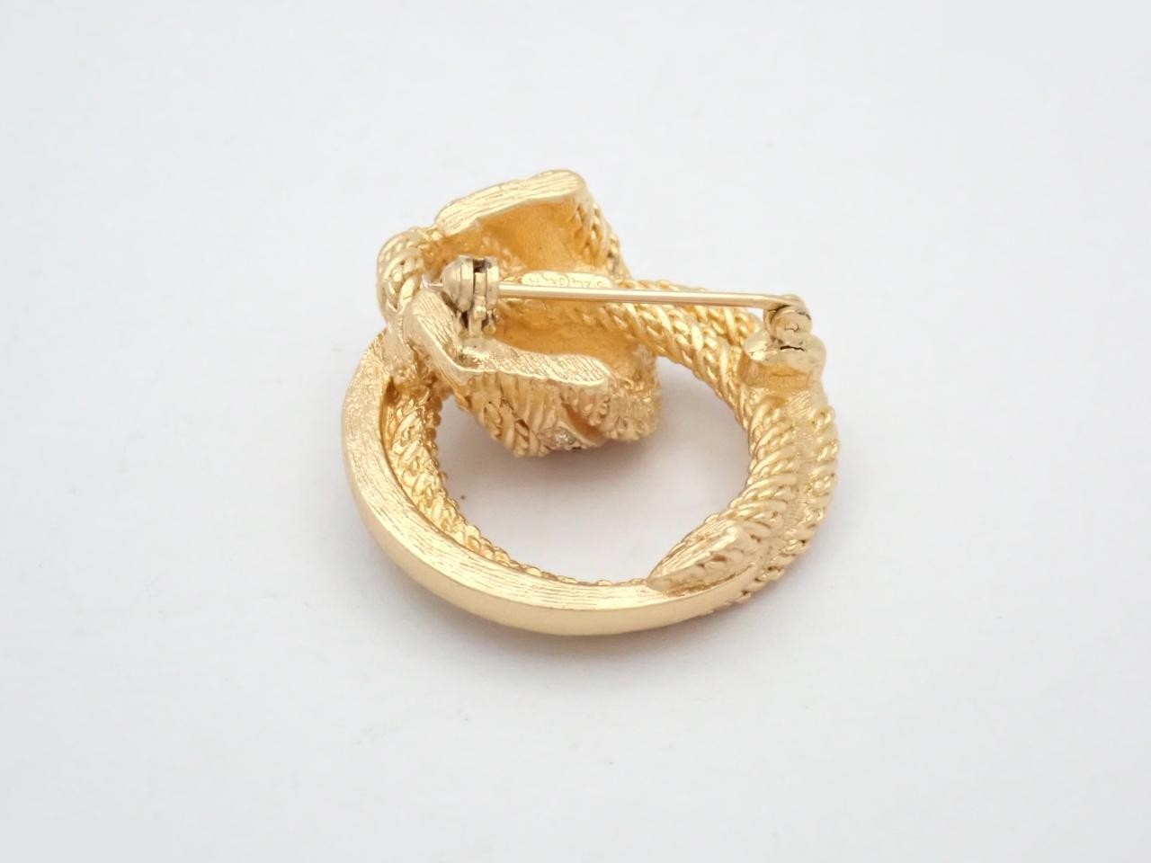 Rhinestone GP brooch — view 2