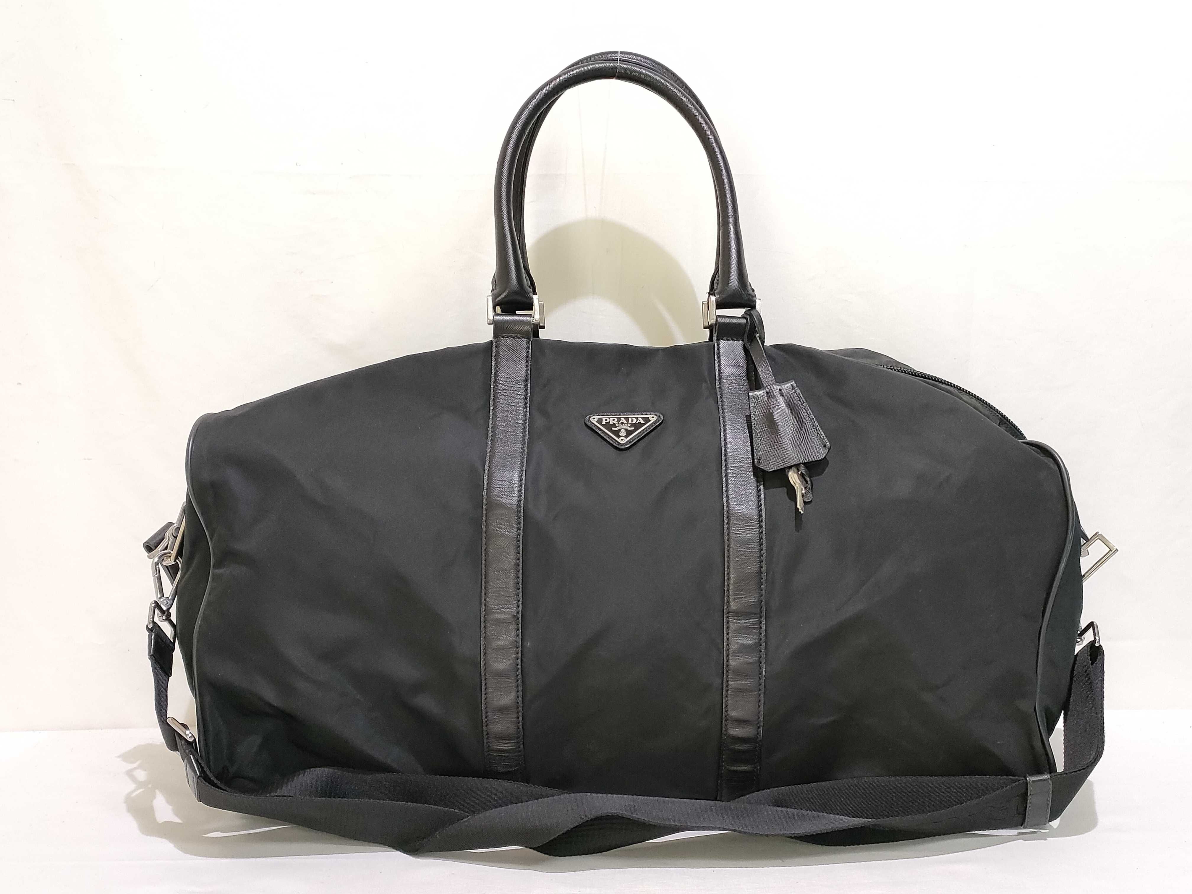 Nylon Prada Boston Bag