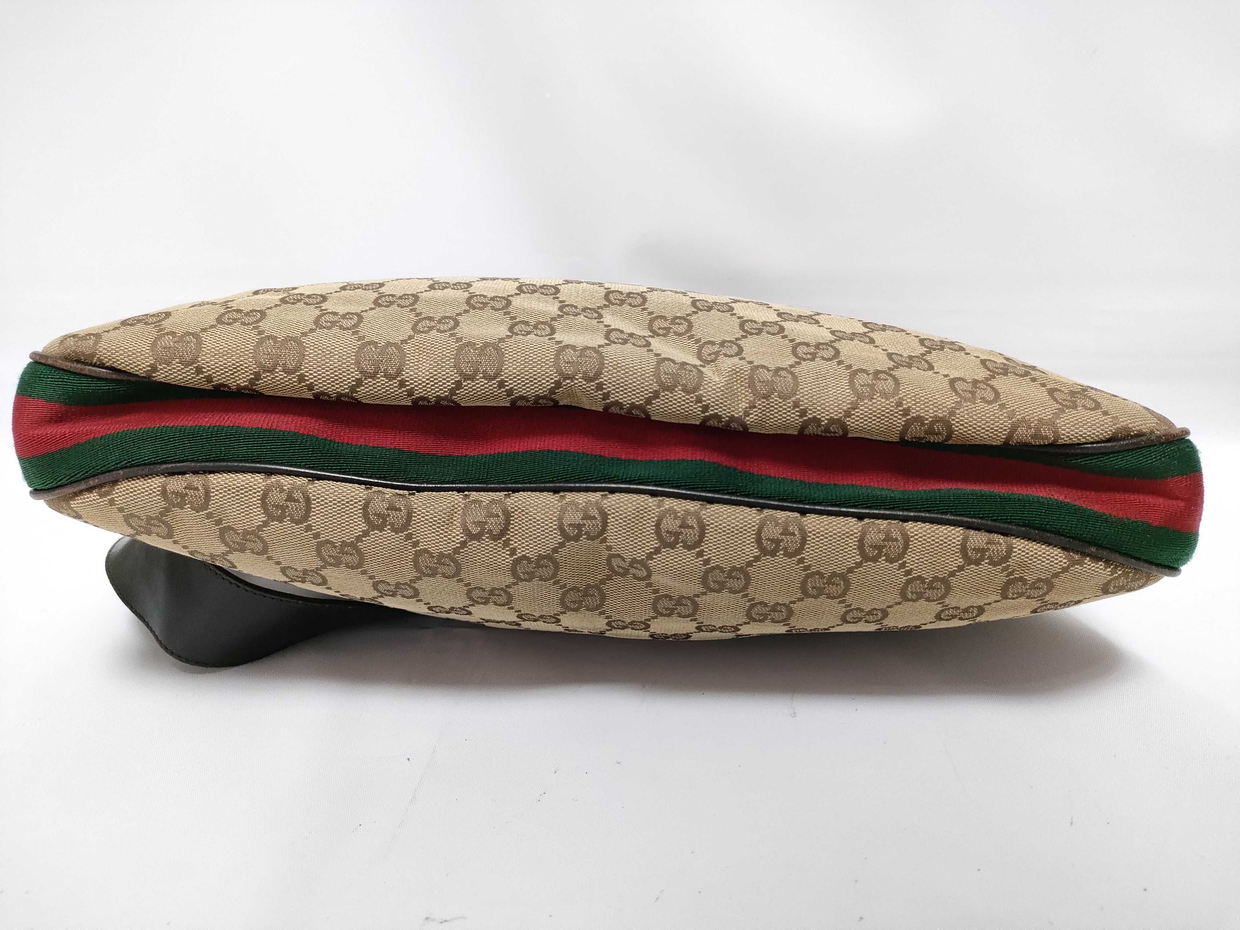 GG Canvas Sherry Web GG Jacquard Shoulder Bag — view 3