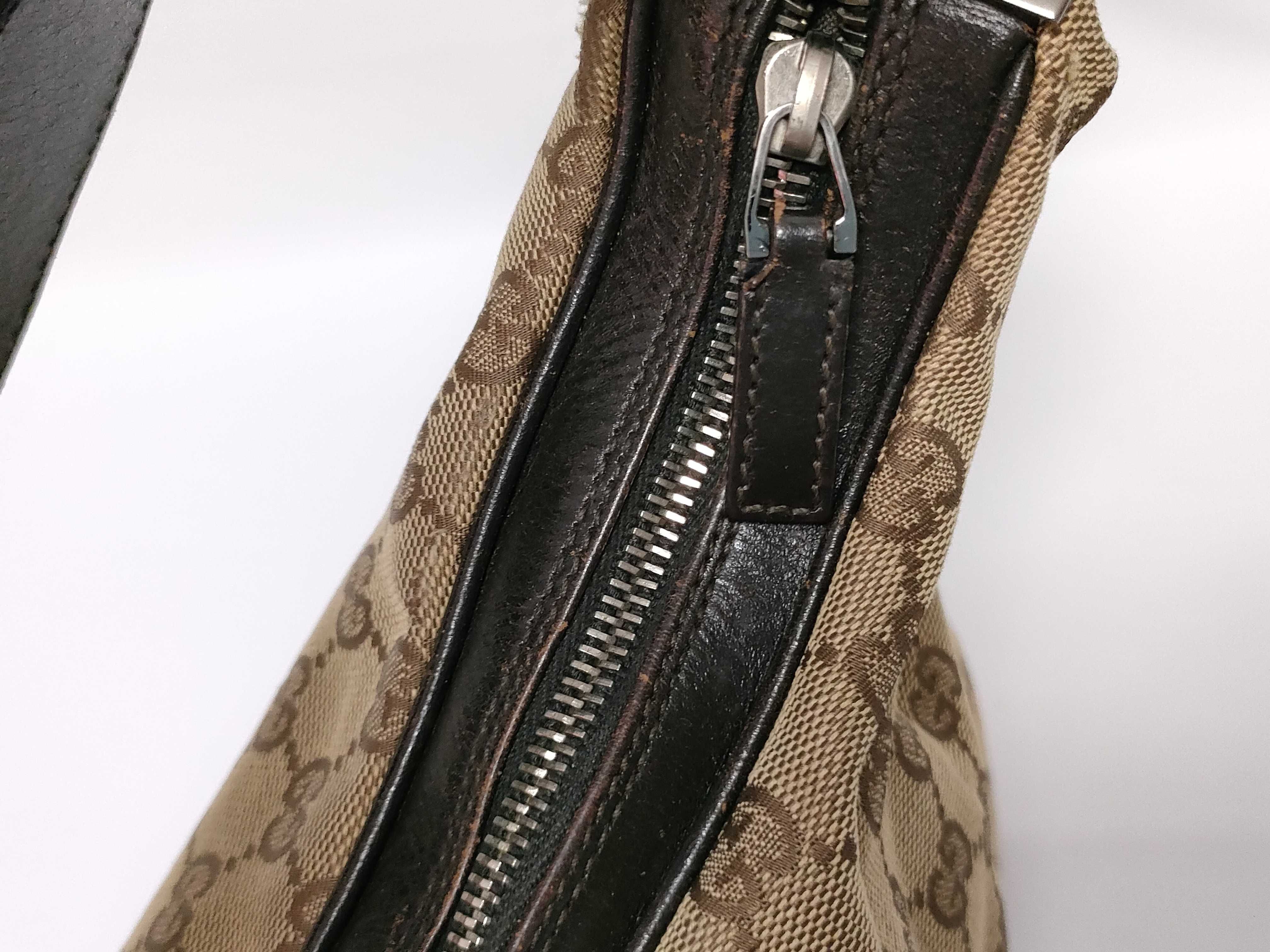 GG Canvas Sherry Web GG Jacquard Shoulder Bag — view 8