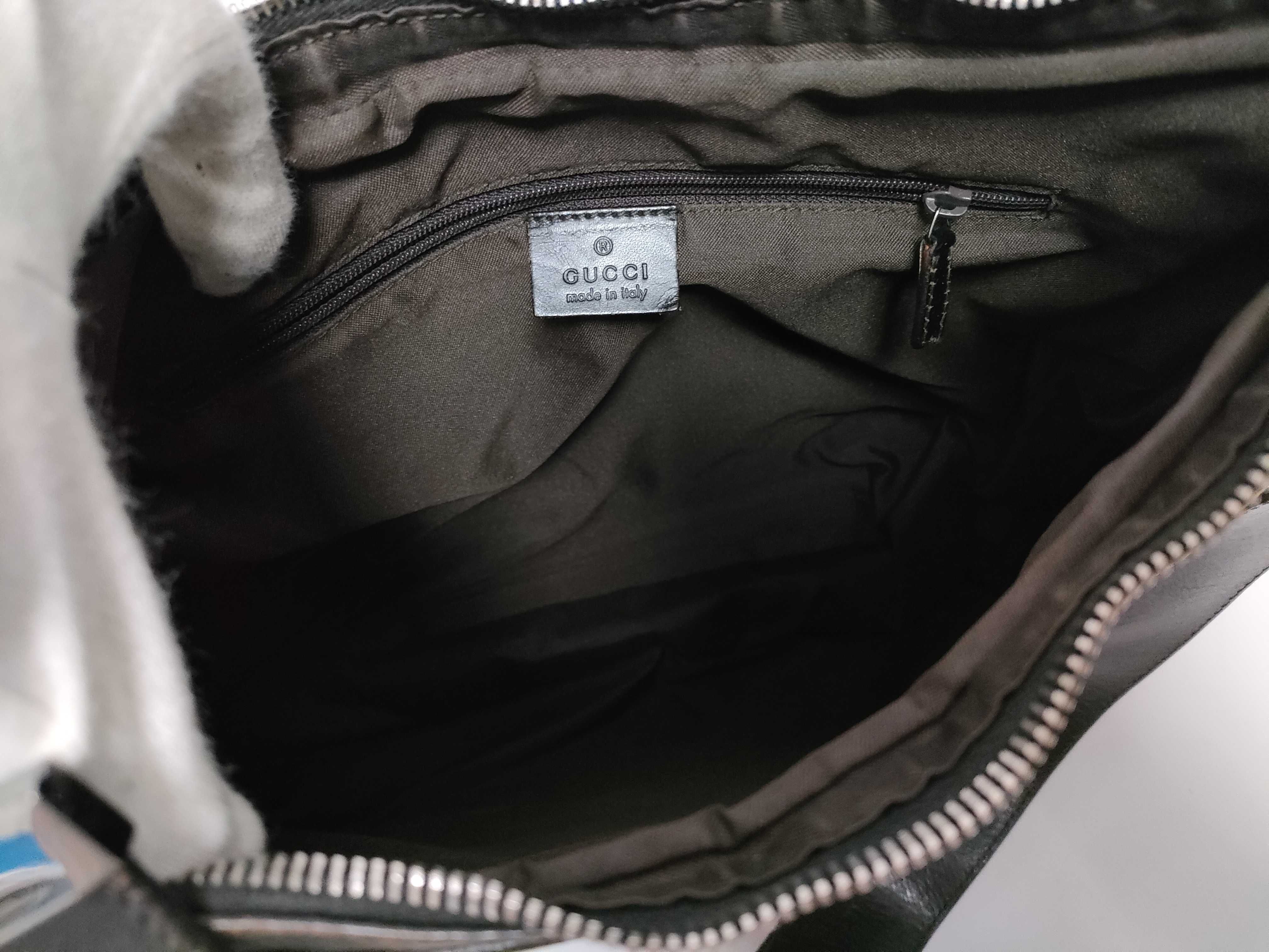 GG Canvas Sherry Web GG Jacquard Shoulder Bag — view 9