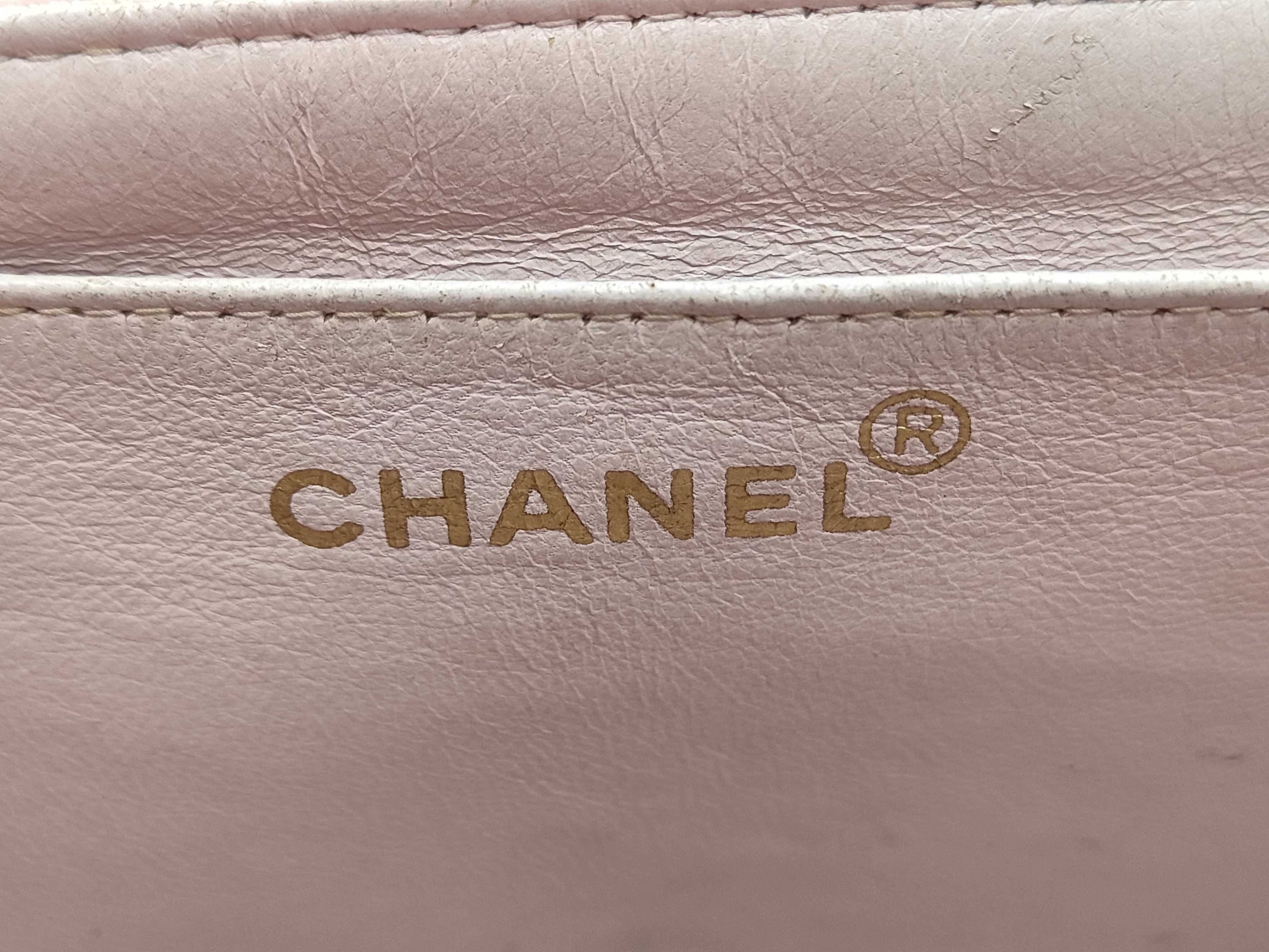 Large Matelassé Cotton Chain Shoulder Bag — view 11