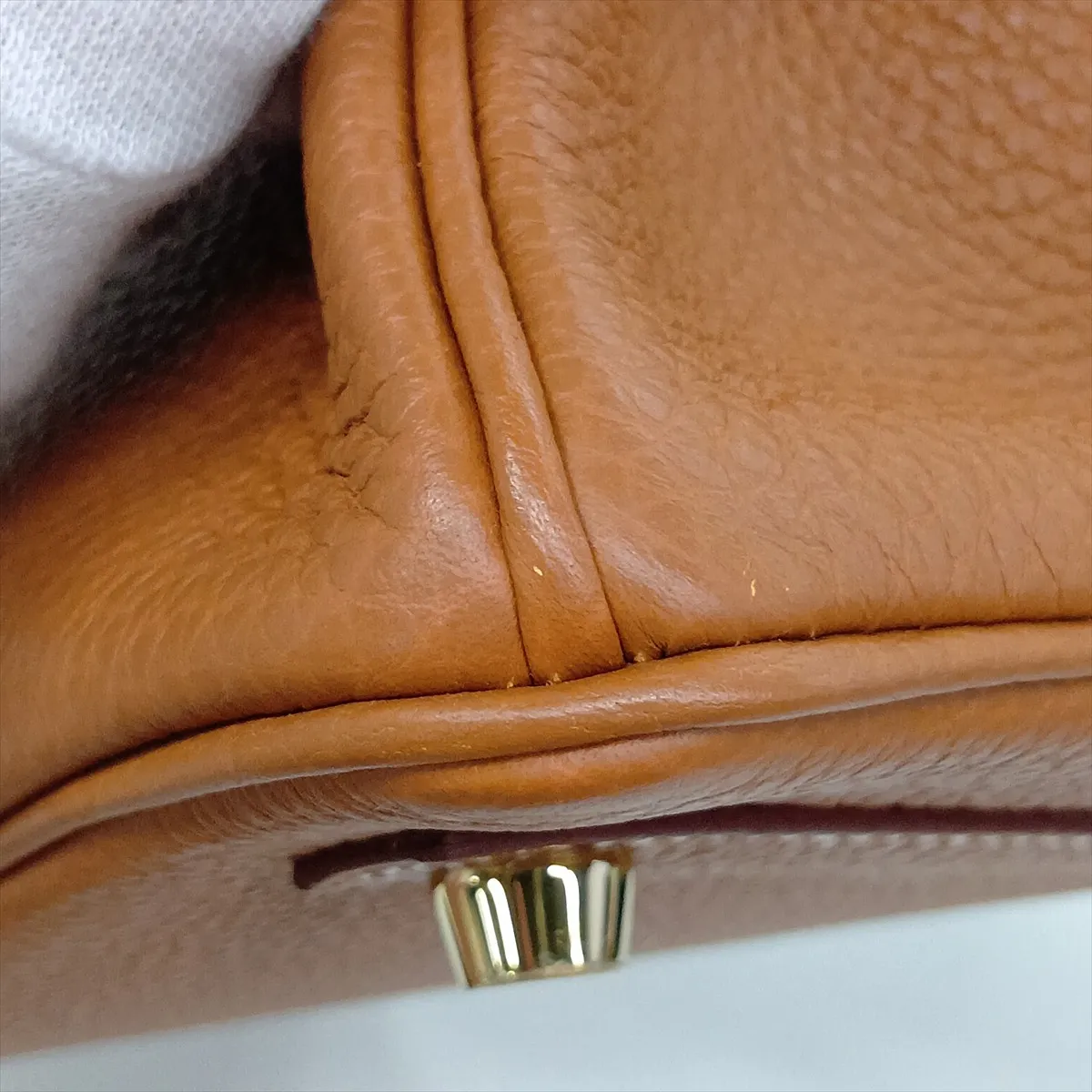 [Individually packaged] Hermes Birkin 25 Letournée Togo Gold Hardware B: 2023 — view 15