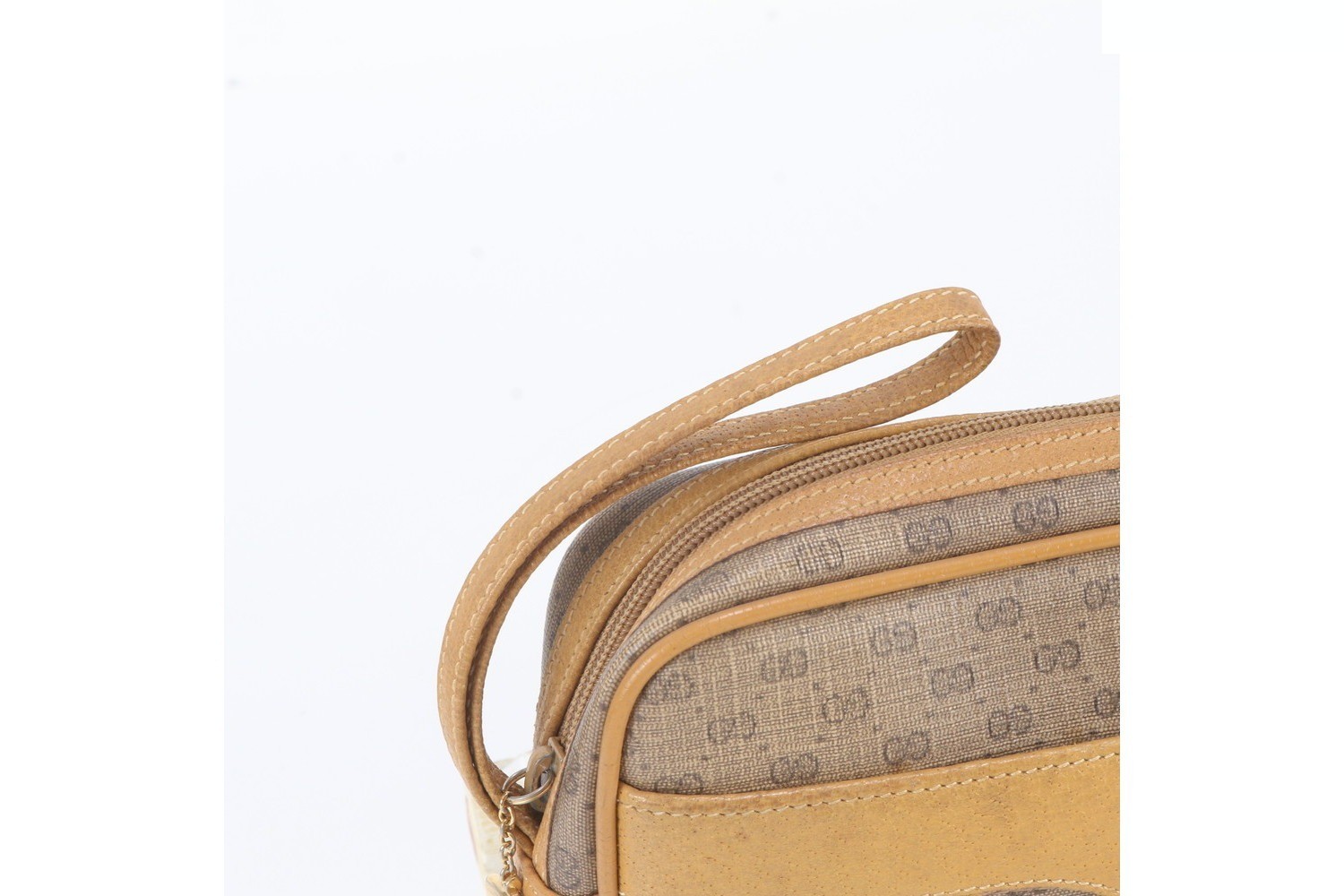Micro GG 014 58 0097 Leather Second Bag — view 2