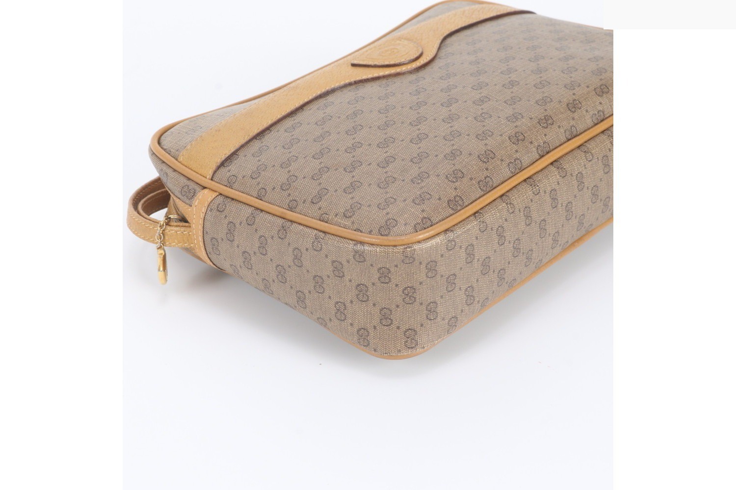 Micro GG 014 58 0097 Leather Second Bag — view 5