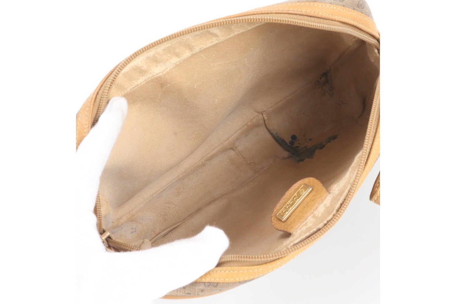 Micro GG 014 58 0097 Leather Second Bag — view 7