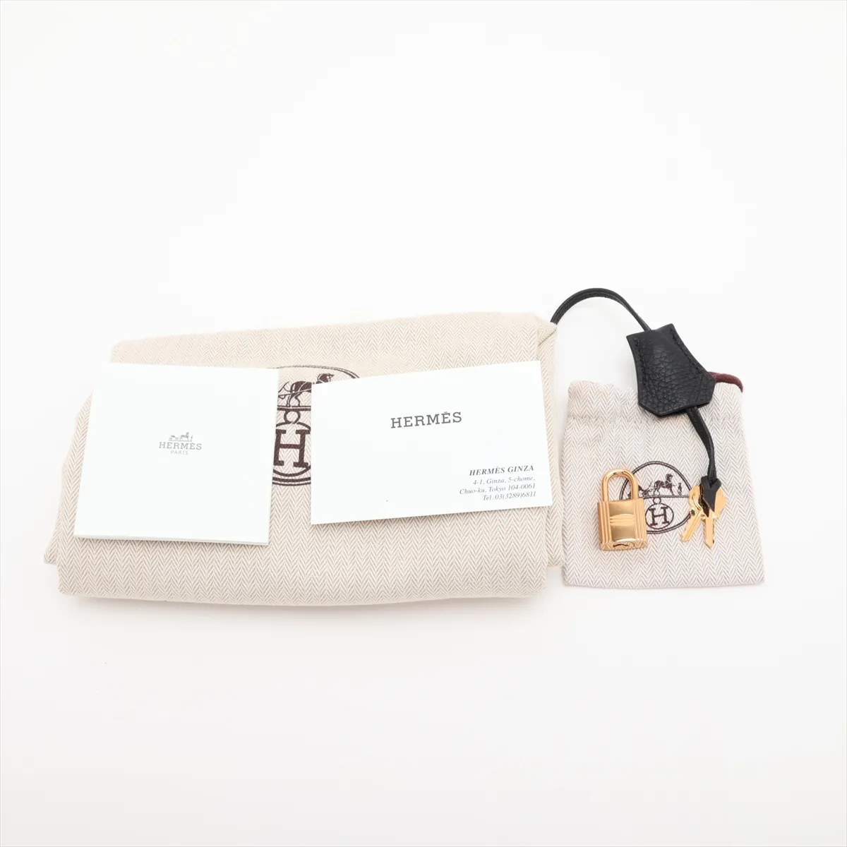 [Individually packaged] Hermes Birkin 35 Letournée Togo Black Gold Hardware X: 2016 — view 11