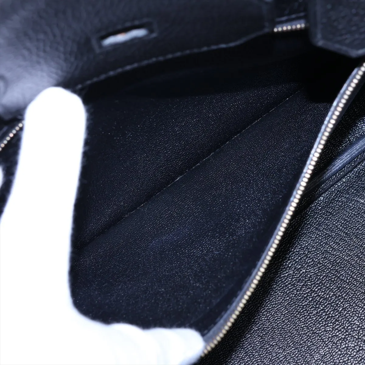 [Individually packaged] Hermes Birkin 35 Letournée Togo Black Gold Hardware X: 2016 — view 8
