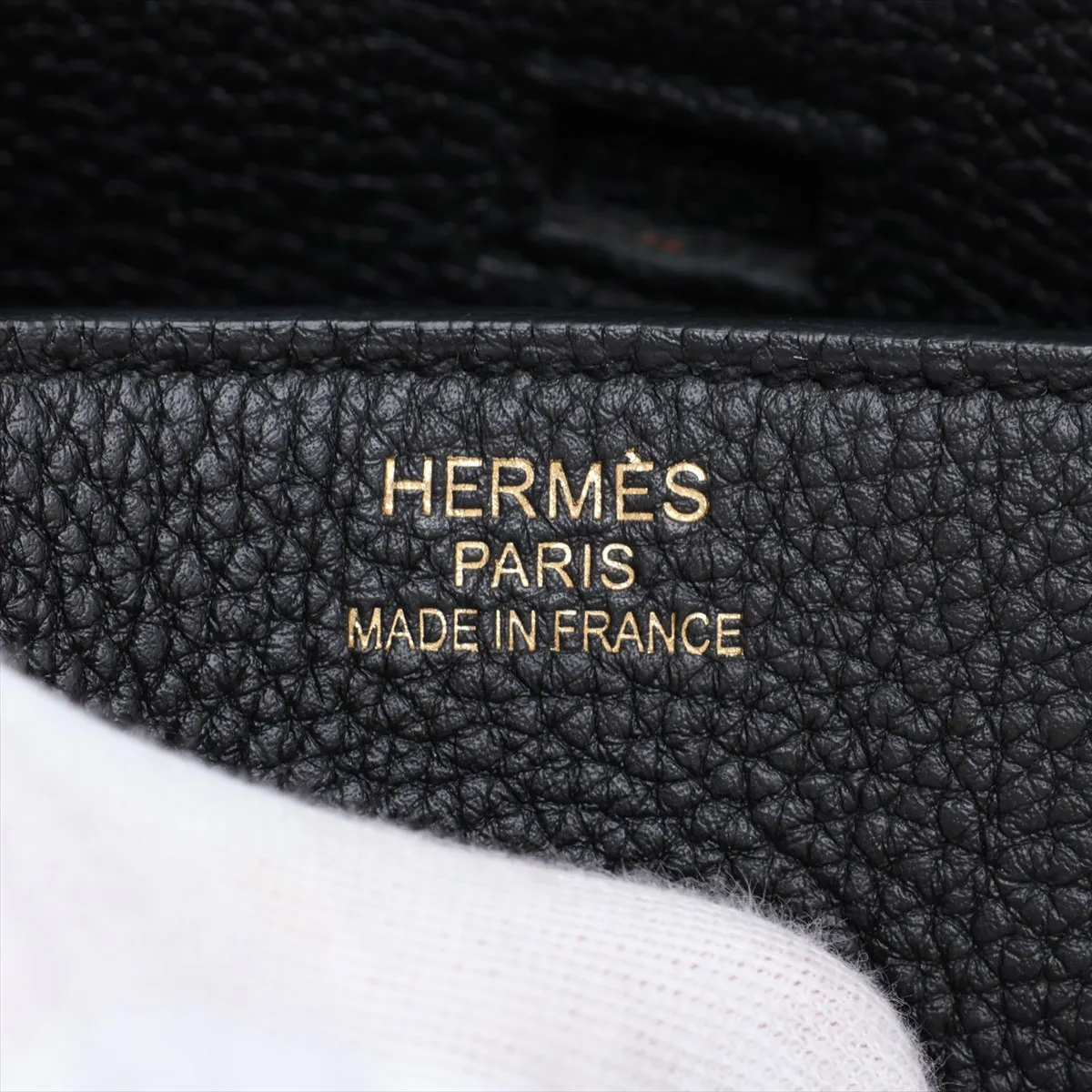 [Individually packaged] Hermes Birkin 35 Letournée Togo Black Gold Hardware X: 2016 — view 10