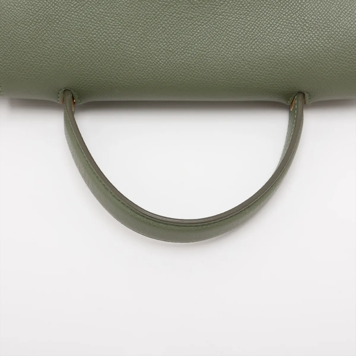 Belt Bag Micro Leather 2-Way Handbag Green — view 5