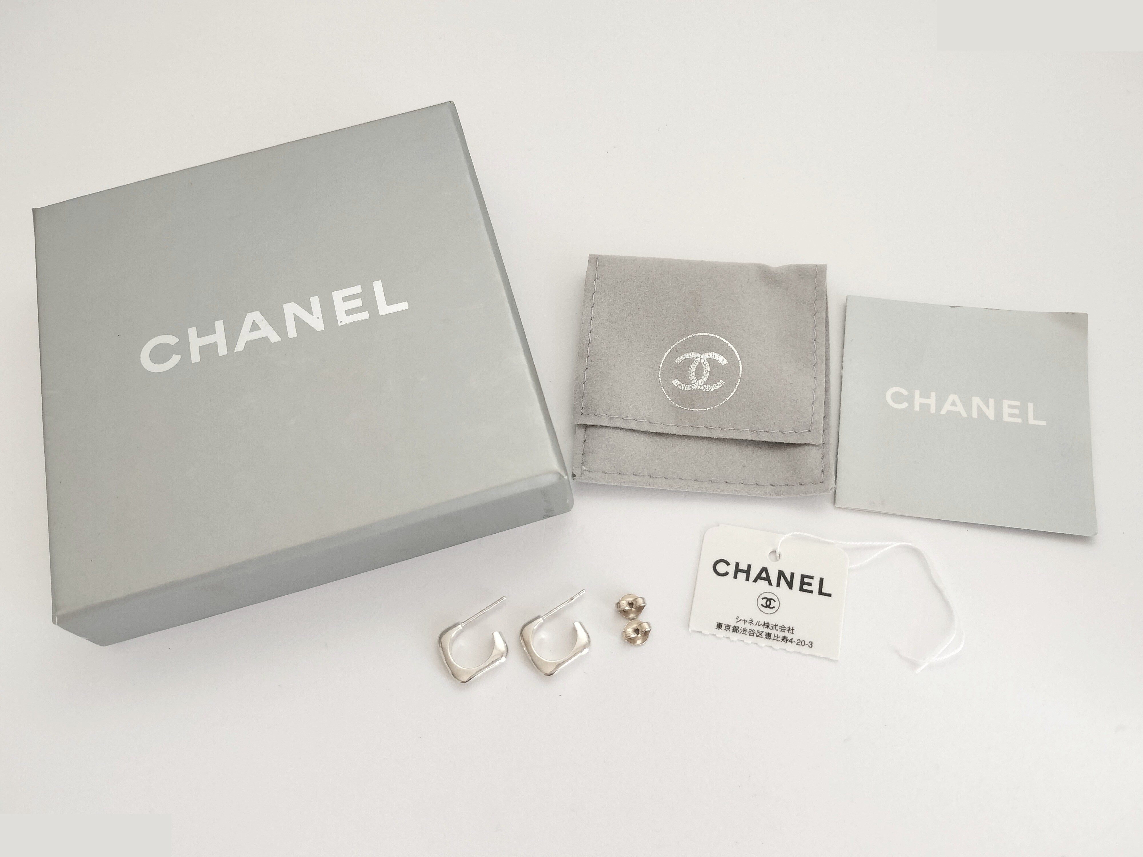 Logo 925 Silver Earrings 4.2g — view 2