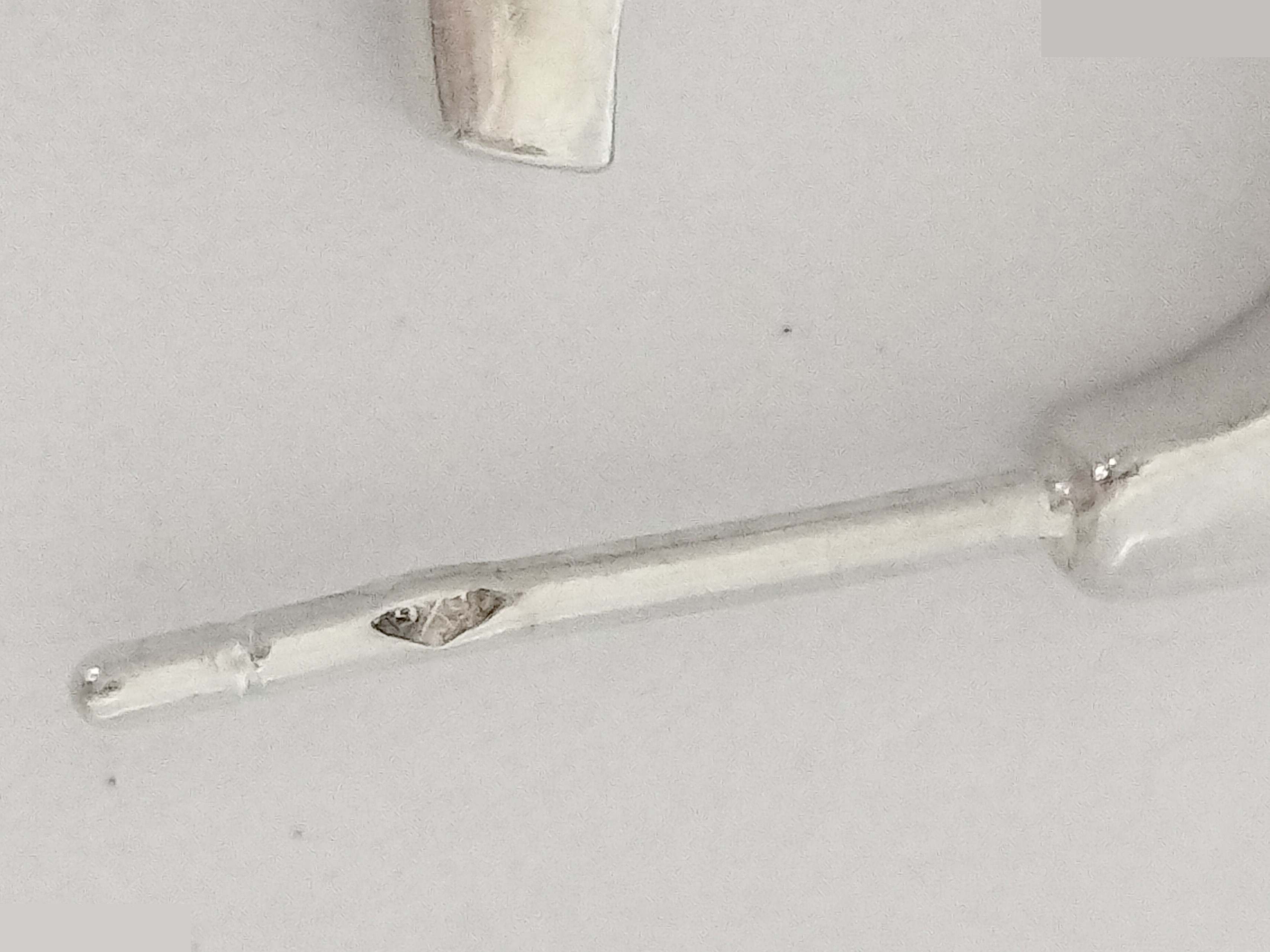 Logo 925 Silver Earrings 4.2g — view 8