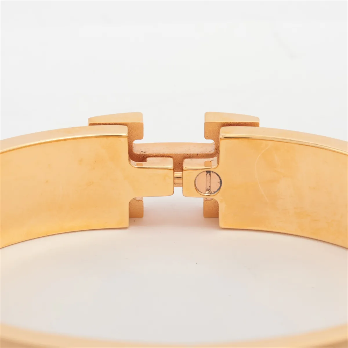 Click H Fan Bangle, GP Gold x Pink. Shows — view 4