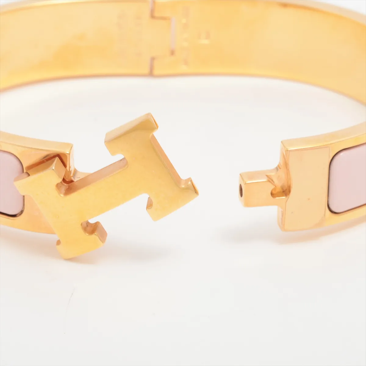 Click H Fan Bangle, GP Gold x Pink. Shows — view 5