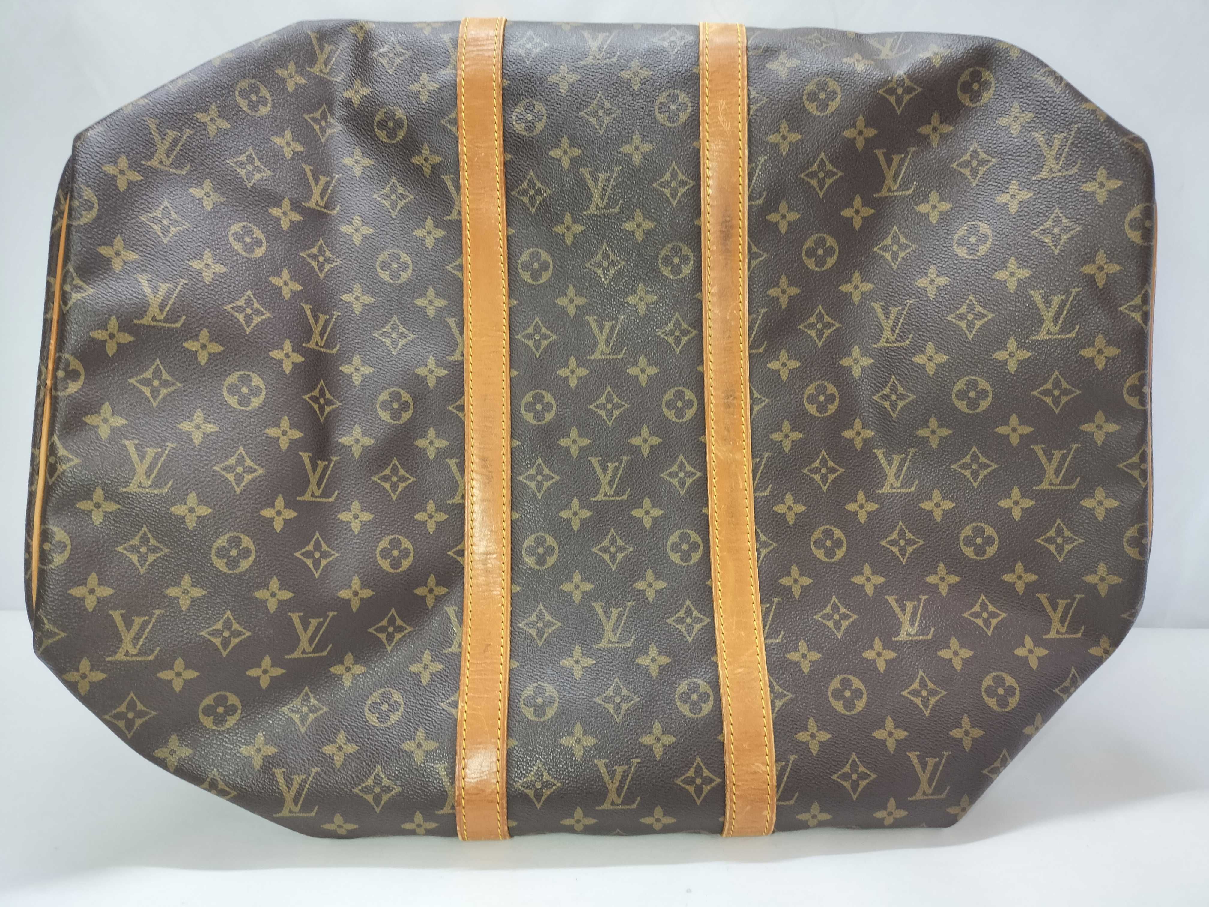 Monogram Louis Vuitton Keepall 55 Monogram M41424 VI872 Boston Bag — view 14