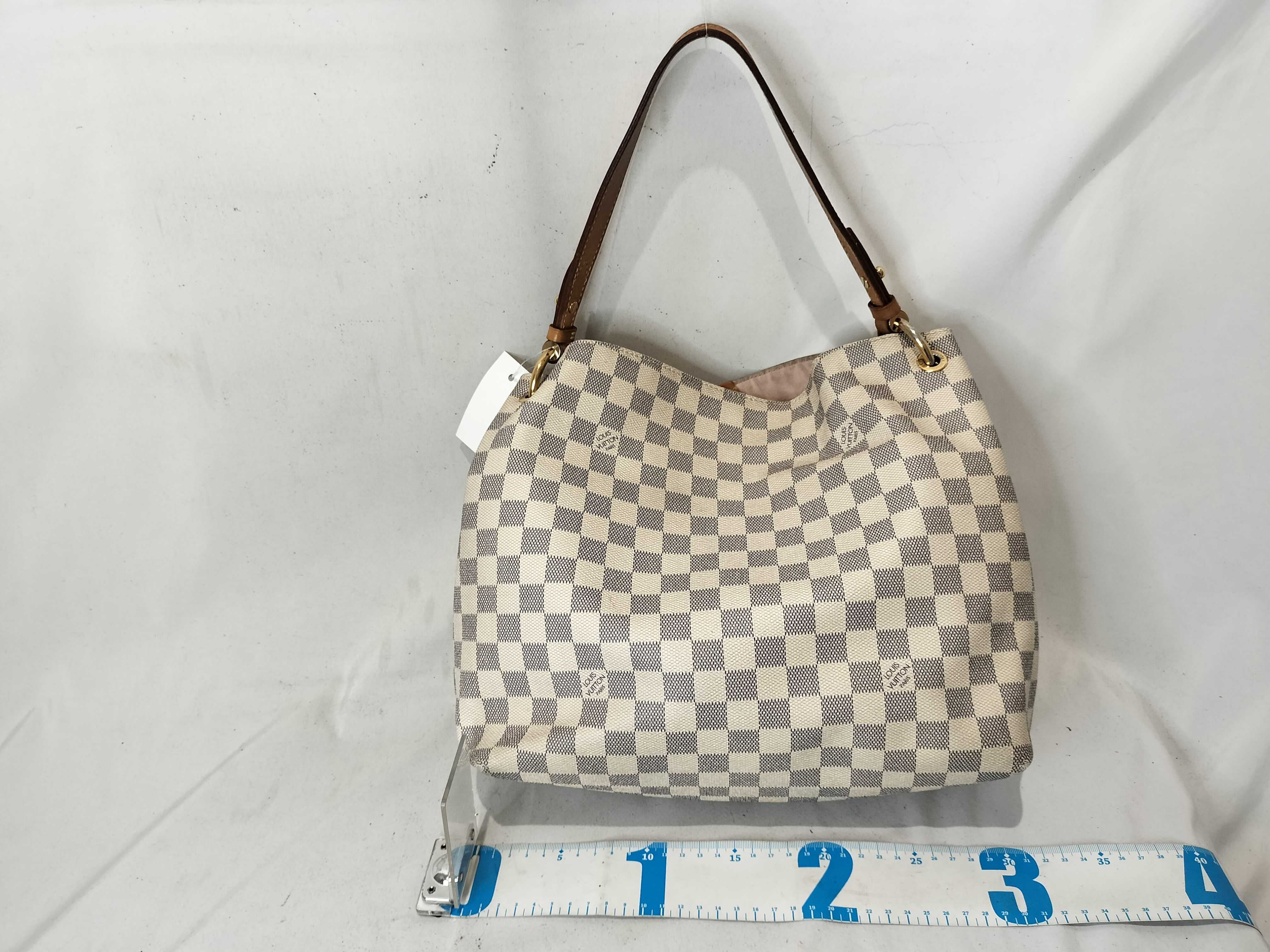 Damier Azur N42249 Graceful PM Handbag — view 3