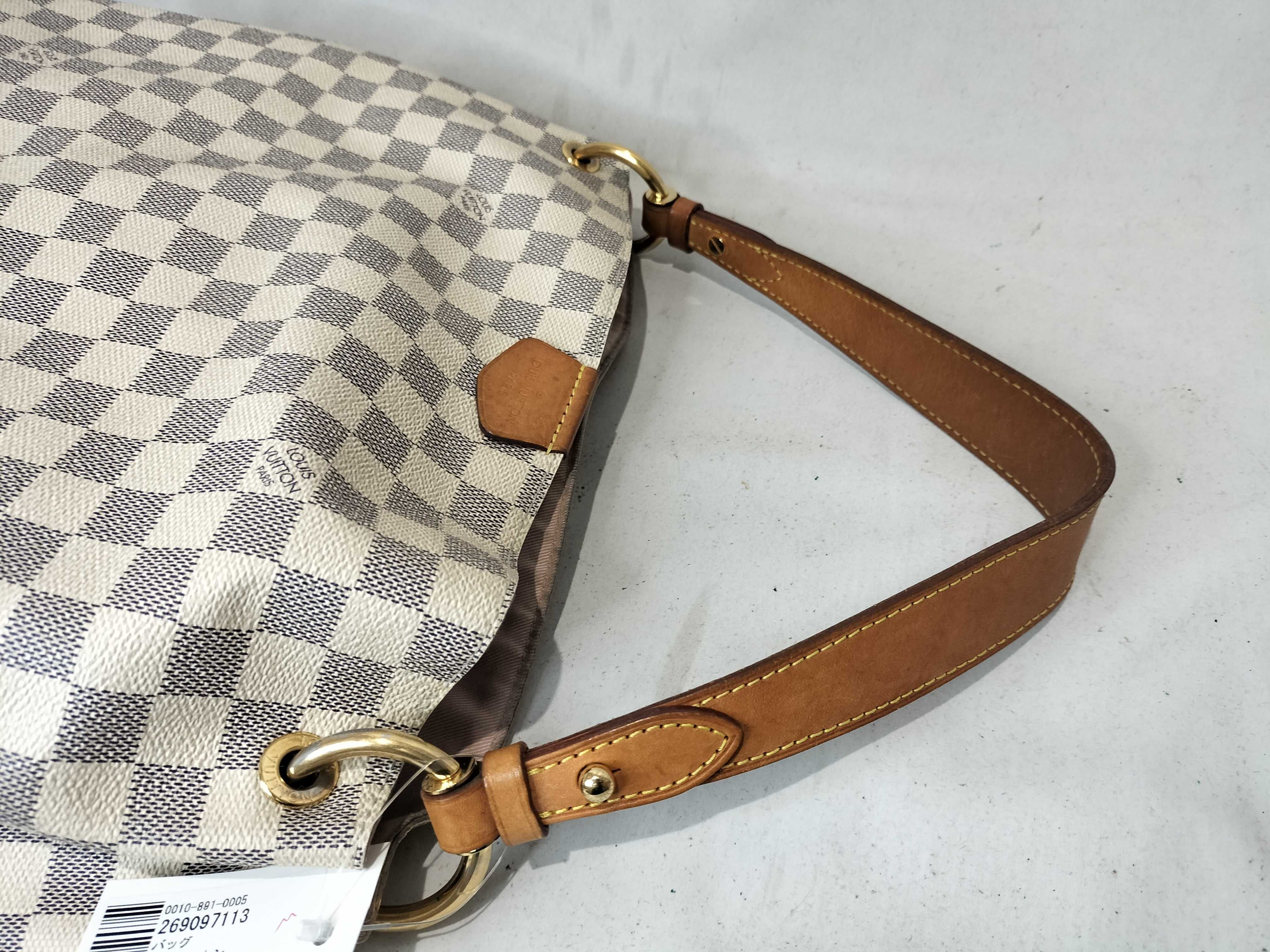 Damier Azur N42249 Graceful PM Handbag — view 4