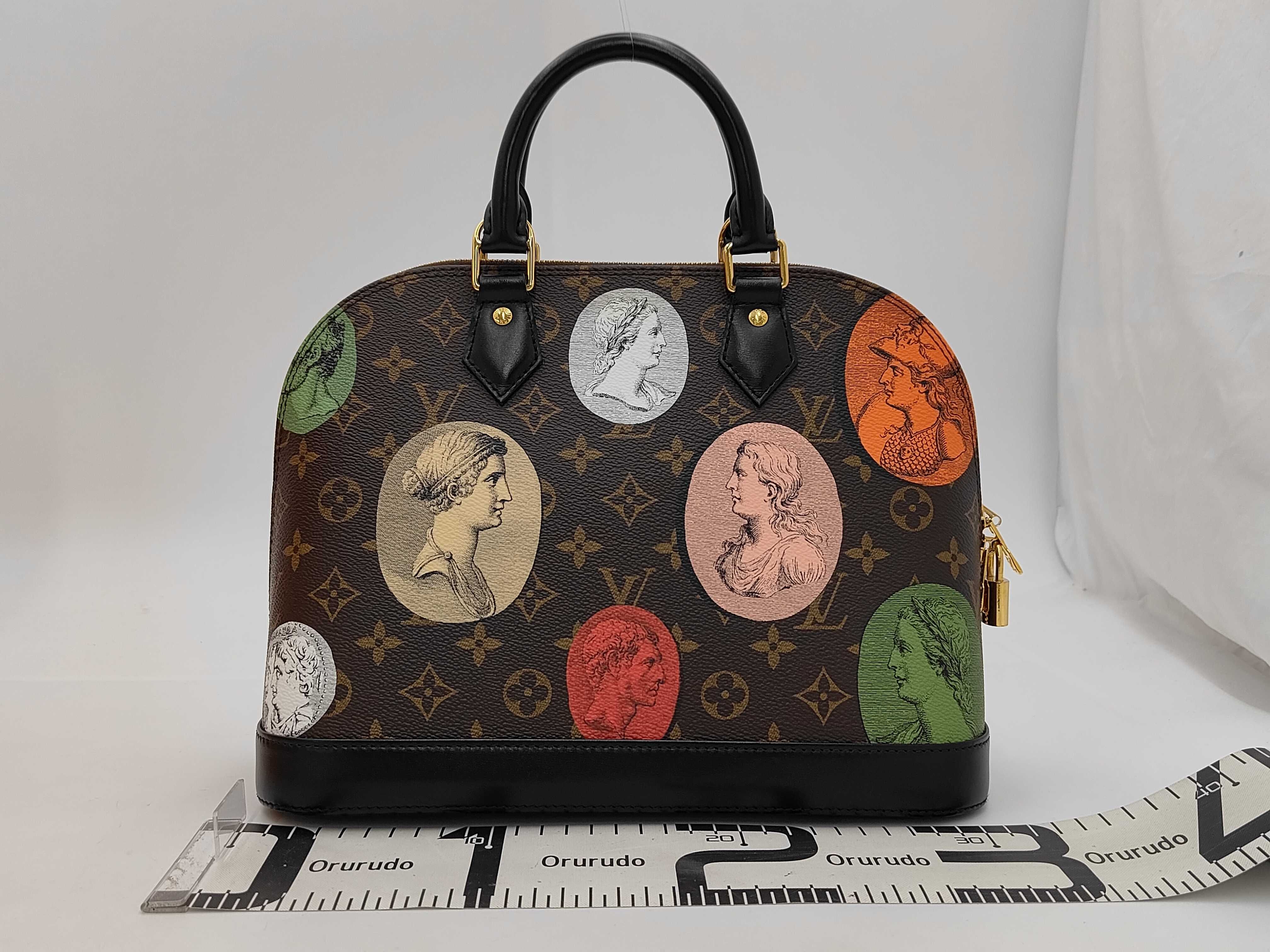 Alma PM Handbag Fornasetti Monogram Cameo M45917 Handbag — view 2