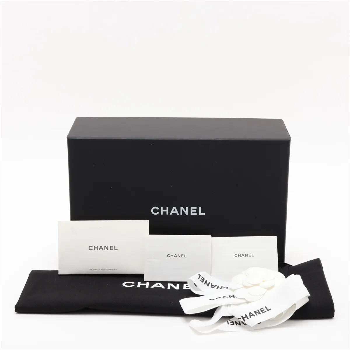 [Individually packaged] Chanel Mini Matelassé Denim Chain Shoulder Bag, Blue x Navy, Gold Hardware, H35GNH44, Random Plate — view 10