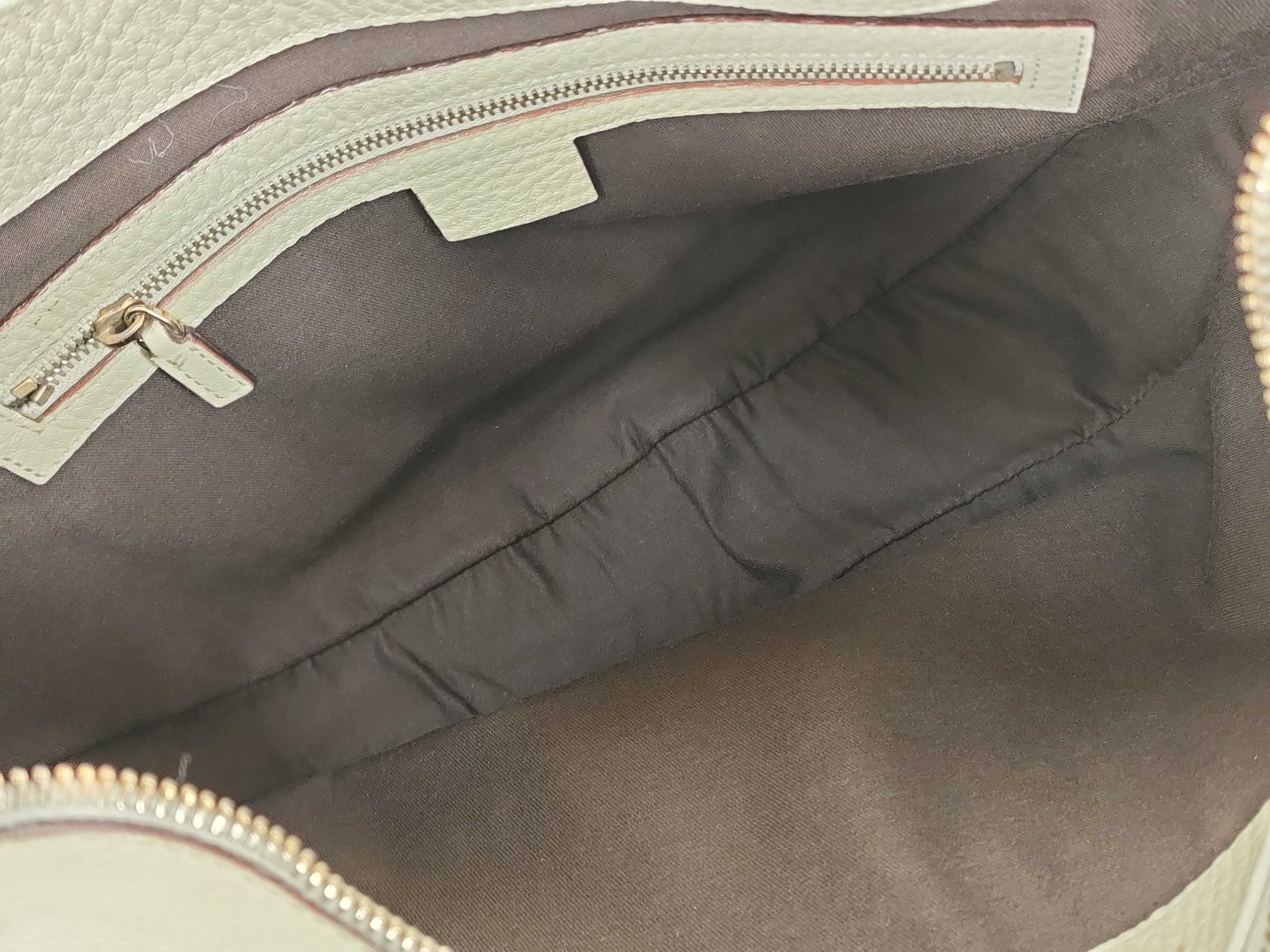 Bamboo Leather Handbag Shoulder Bag — view 10