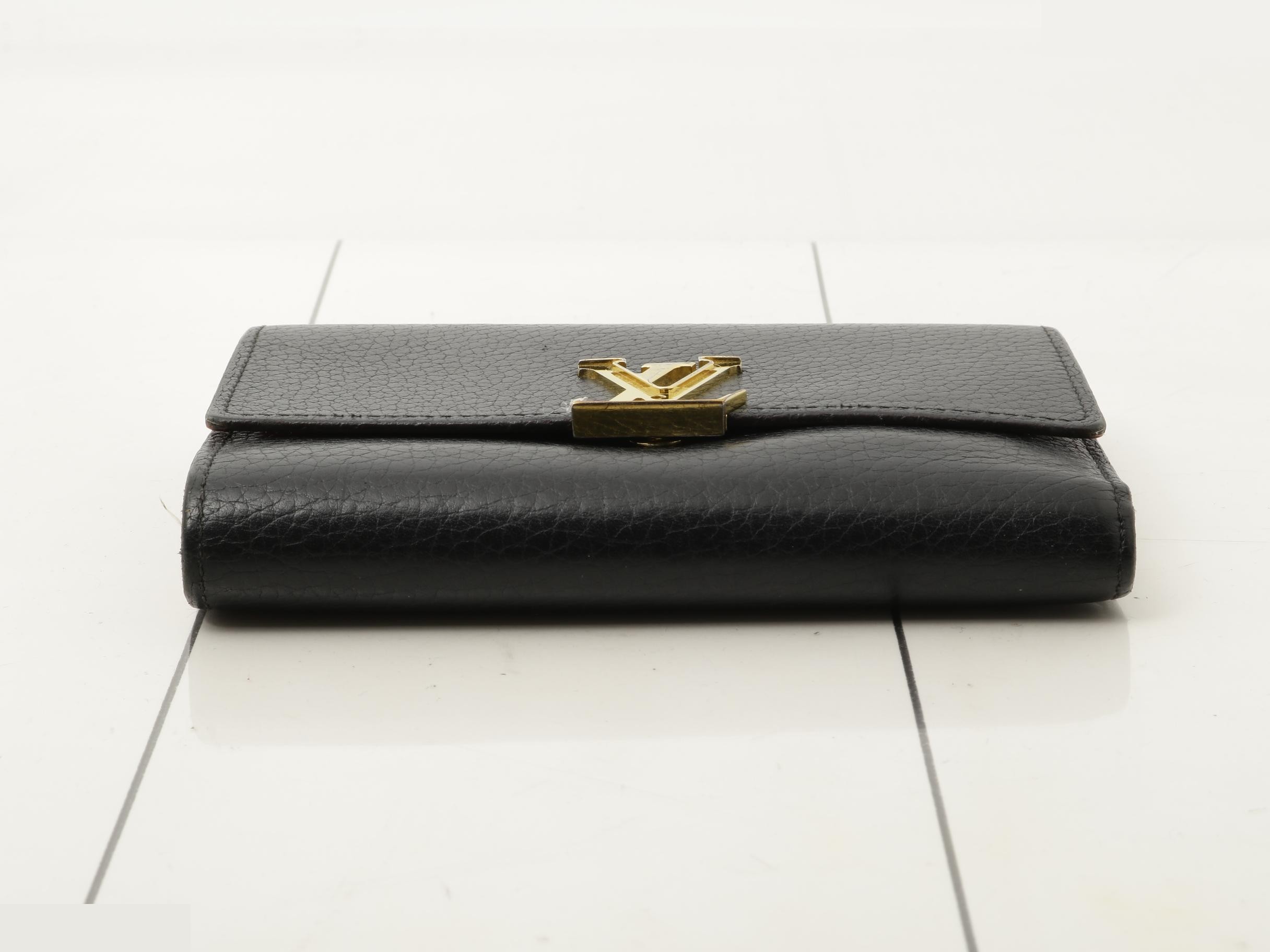Taurillon Portefeuille Capucines Compact Wallet — view 3