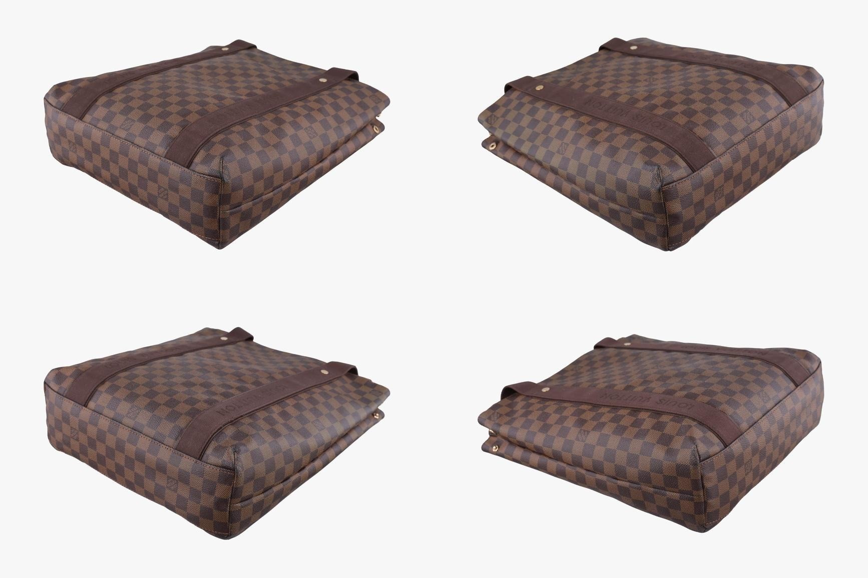 Cabas Beaubourg Damier Canvas Ebene — view 4
