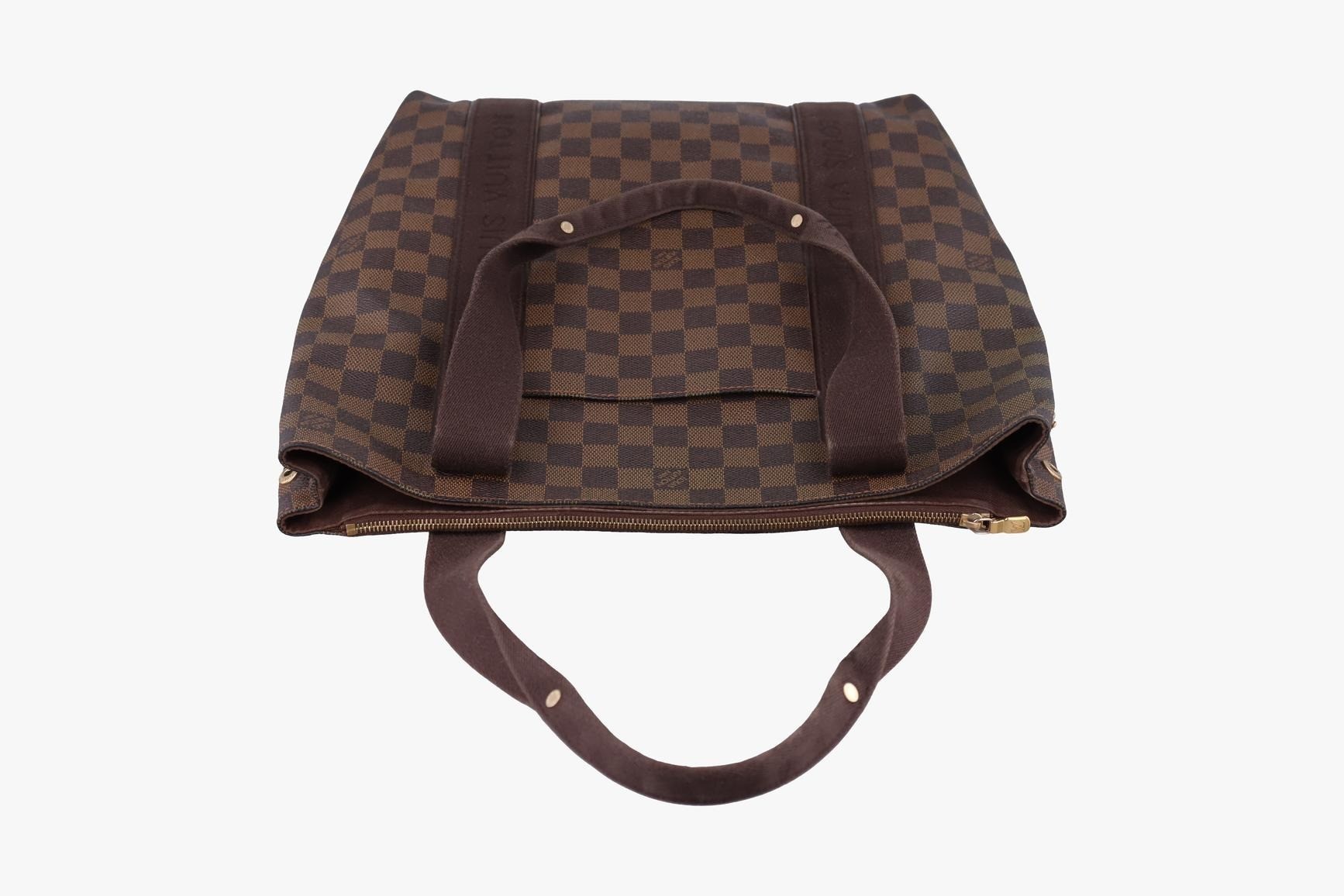 Cabas Beaubourg Damier Canvas Ebene — view 5