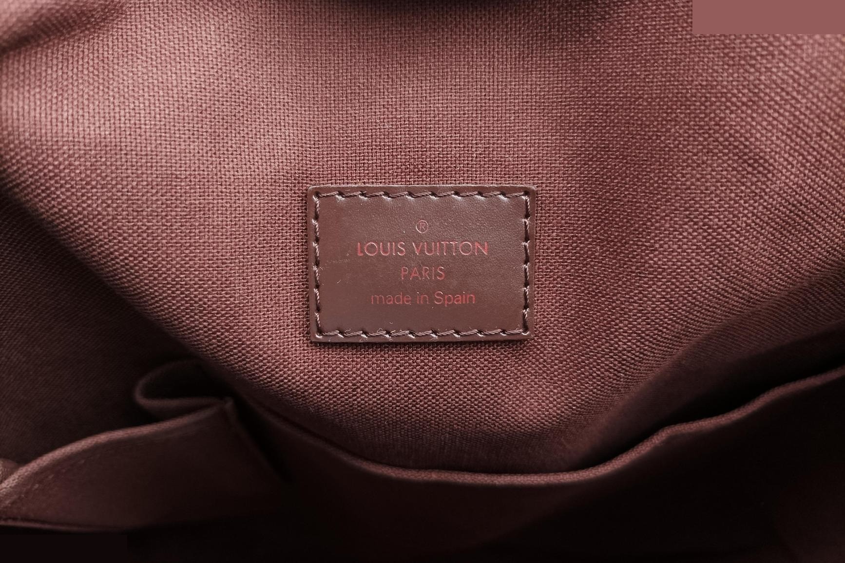 Cabas Beaubourg Damier Canvas Ebene — view 7
