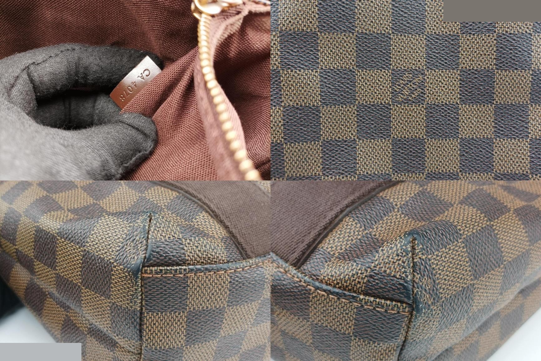 Cabas Beaubourg Damier Canvas Ebene — view 8