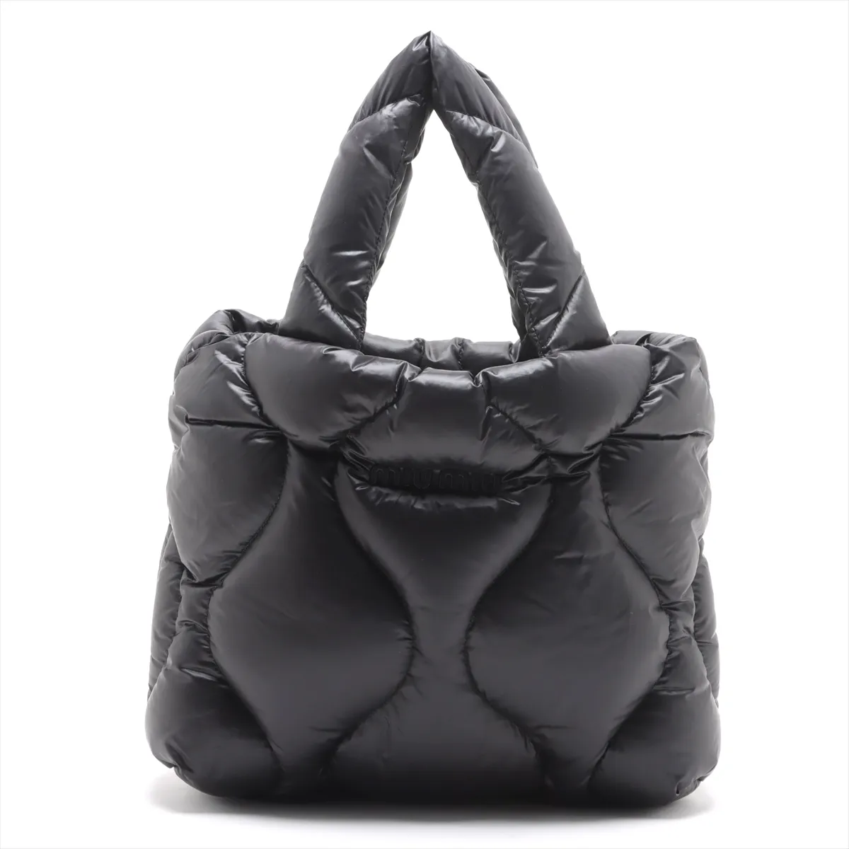 nylon tote bag black