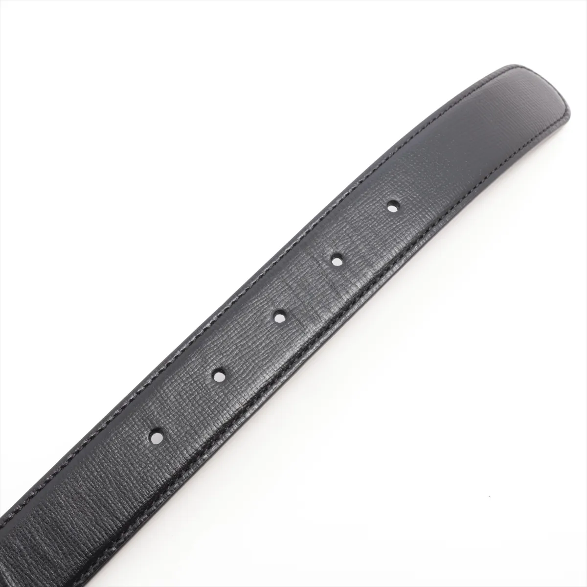 414516 GG Marmont Belt 90 Leather Black — view 3