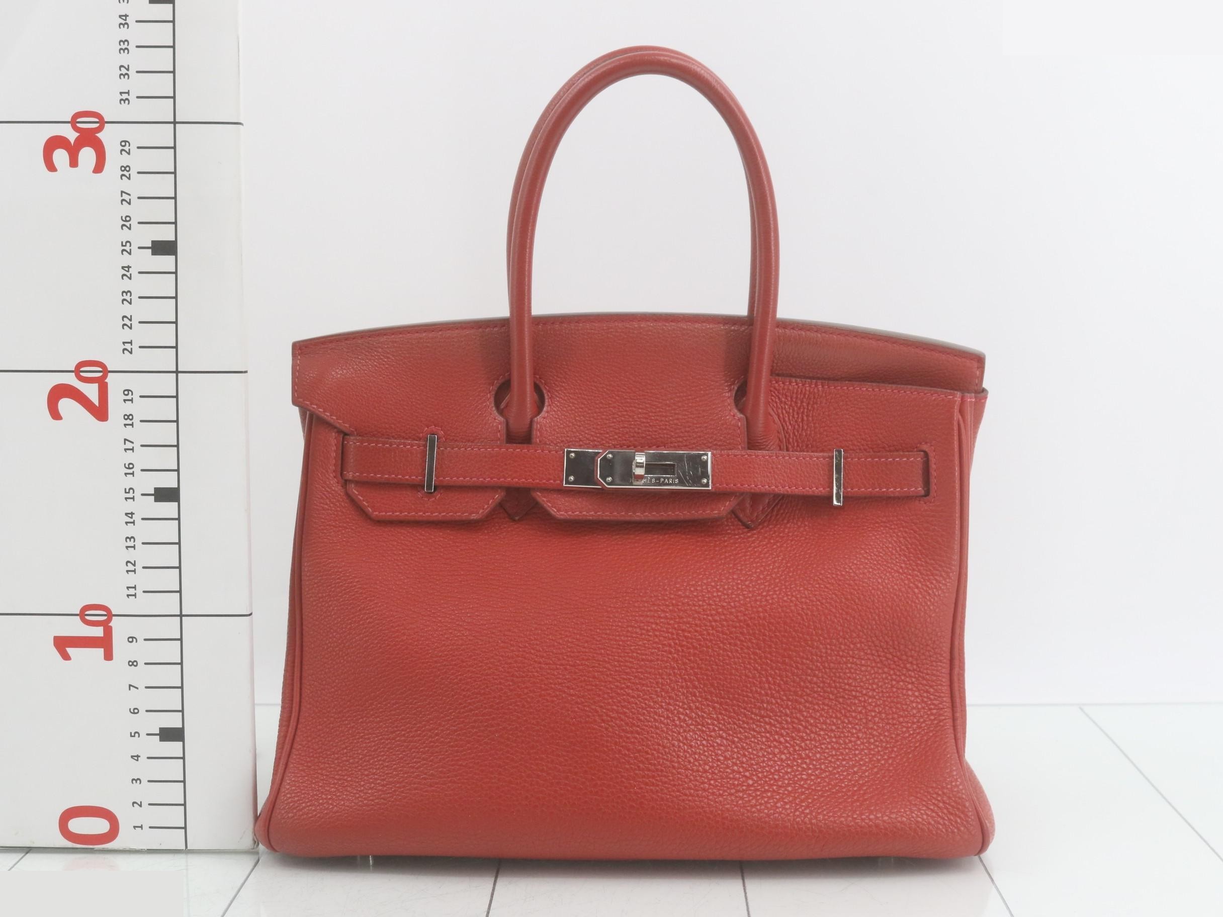 Birkin 30 Letournée Togo Rouge Vif H — view 2