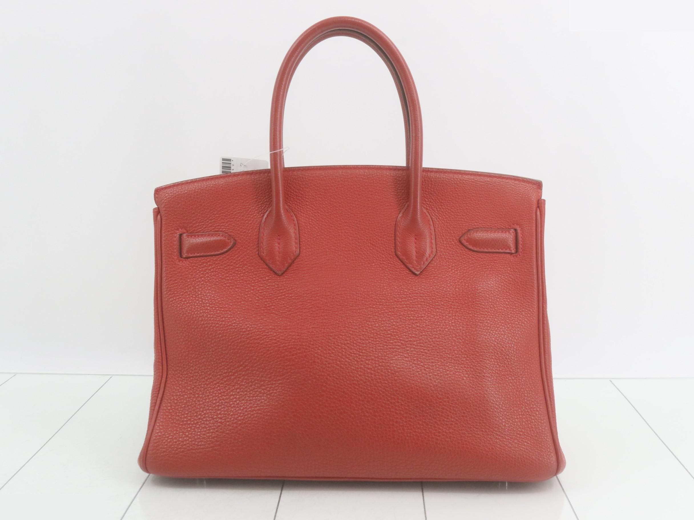 Birkin 30 Letournée Togo Rouge Vif H — view 3