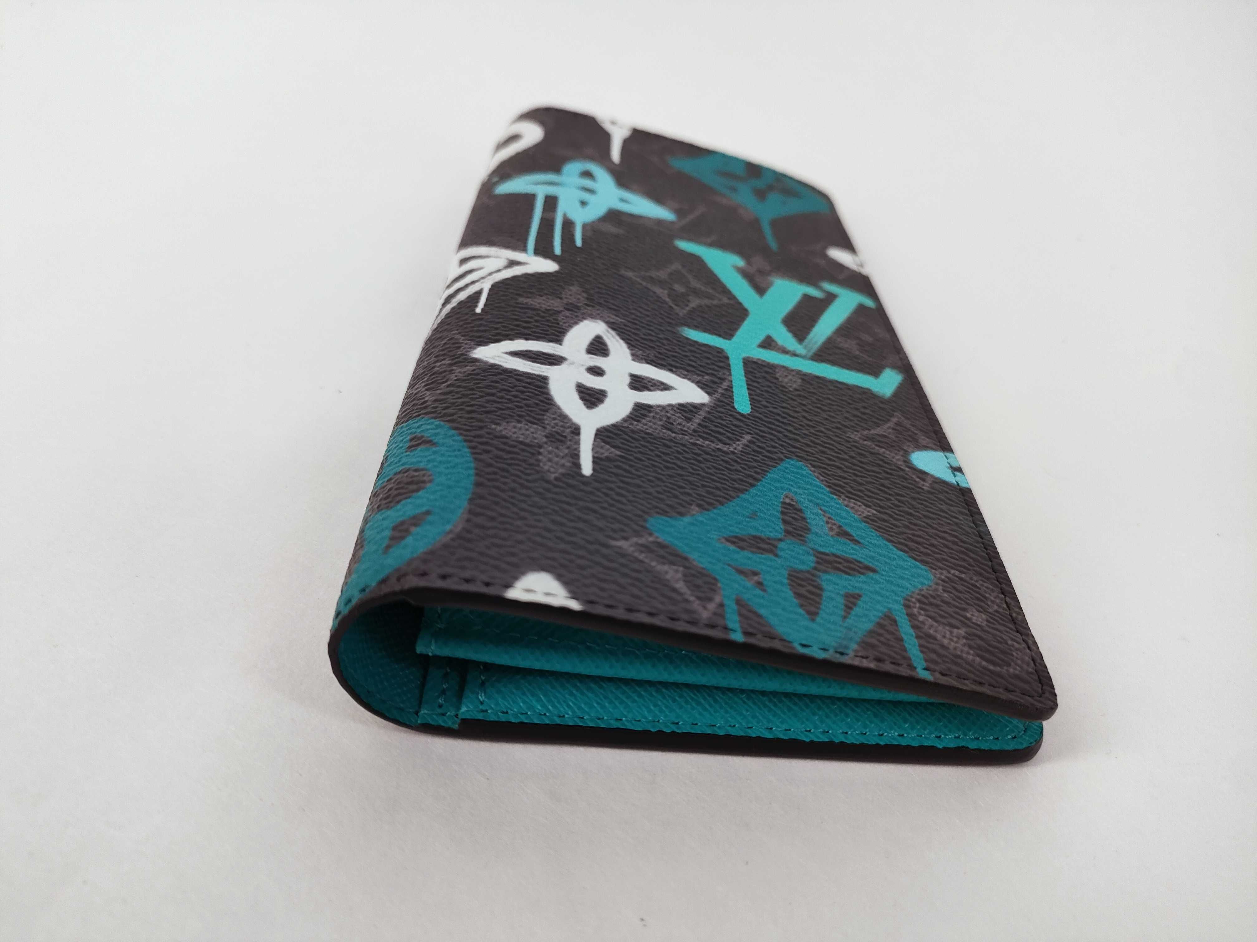 Monogram Empreinte Louis Vuitton Portefeuille Brazza NW Eclipse Wallet — view 4