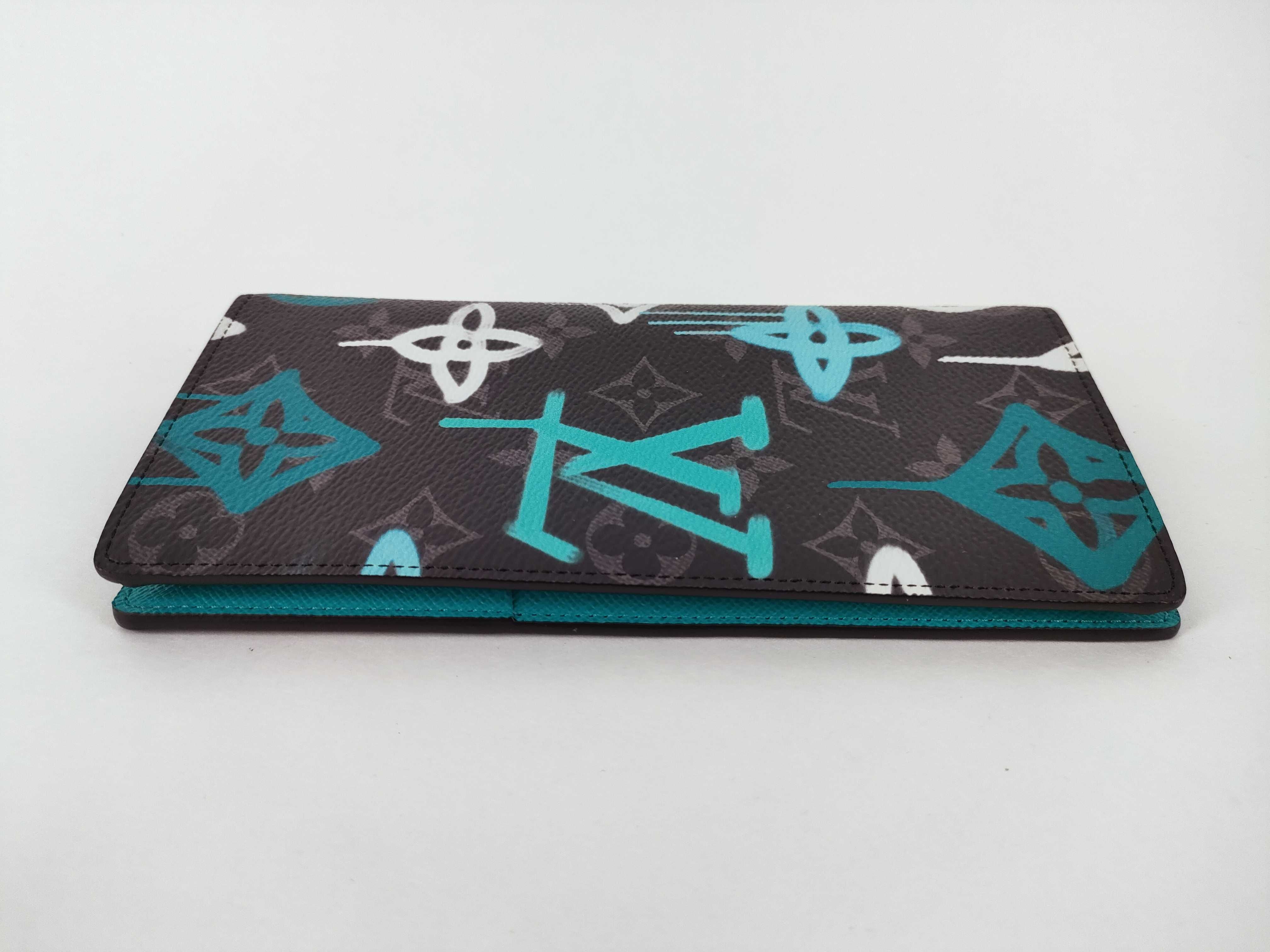 Monogram Empreinte Louis Vuitton Portefeuille Brazza NW Eclipse Wallet — view 5