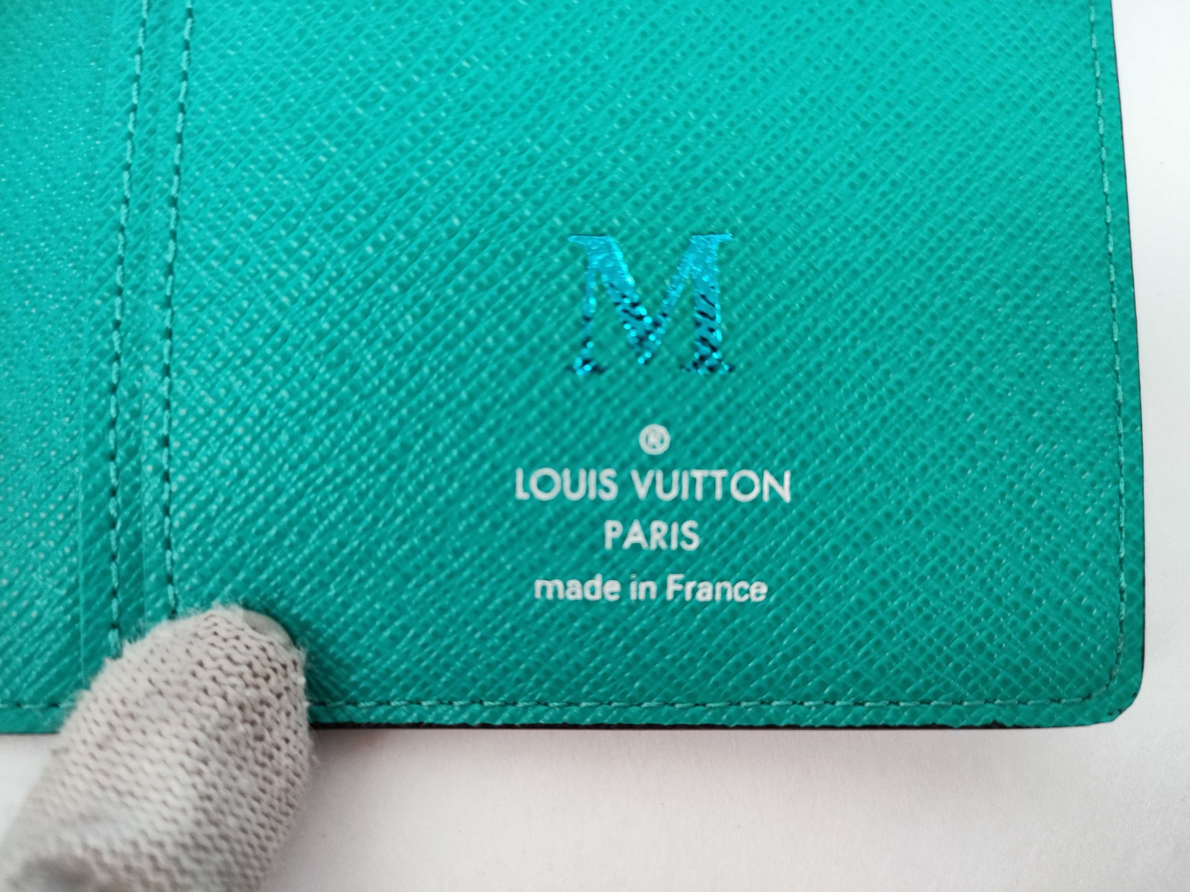Monogram Empreinte Louis Vuitton Portefeuille Brazza NW Eclipse Wallet — view 10