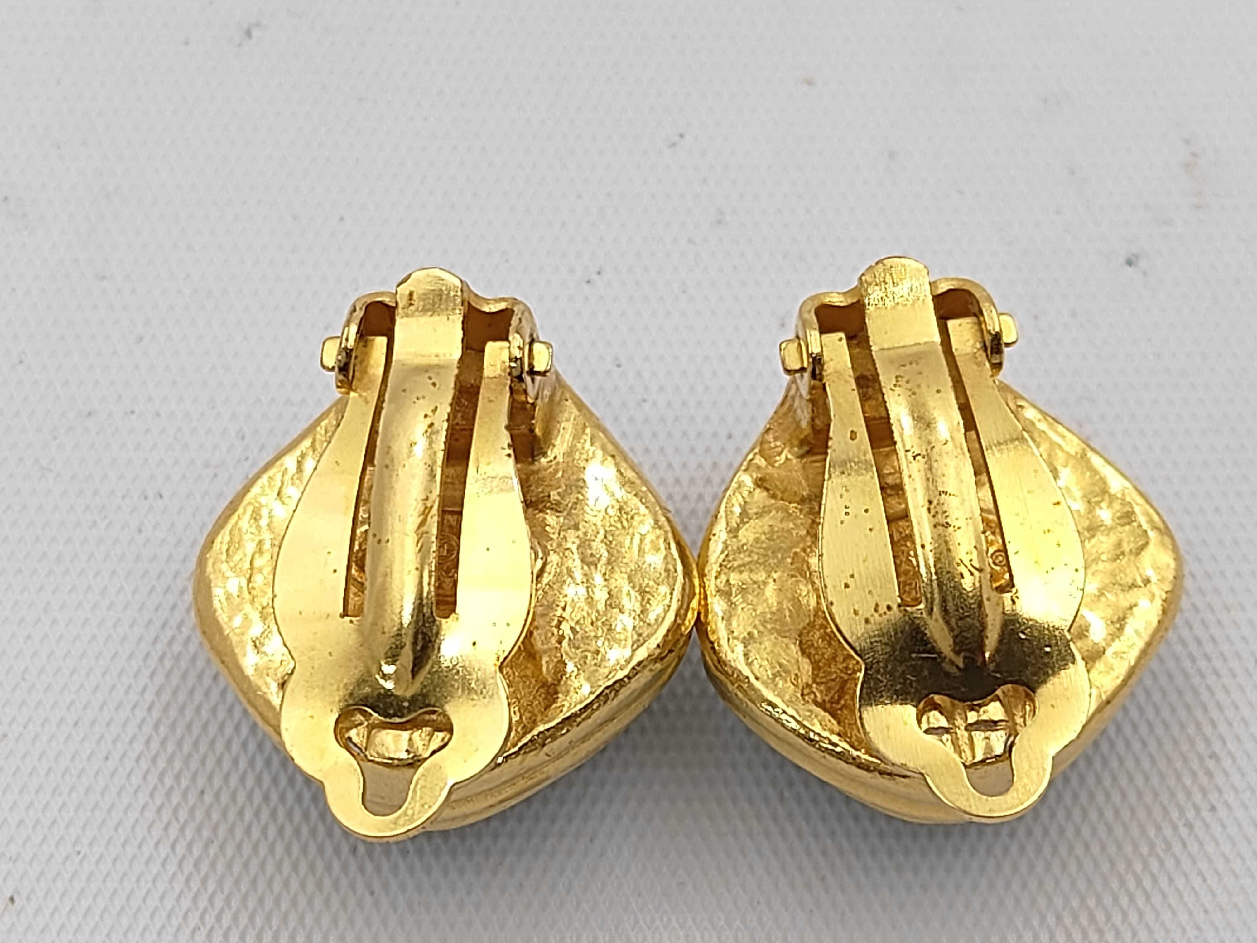 Coco Mark Gripoix Earrings (with markings) — view 2