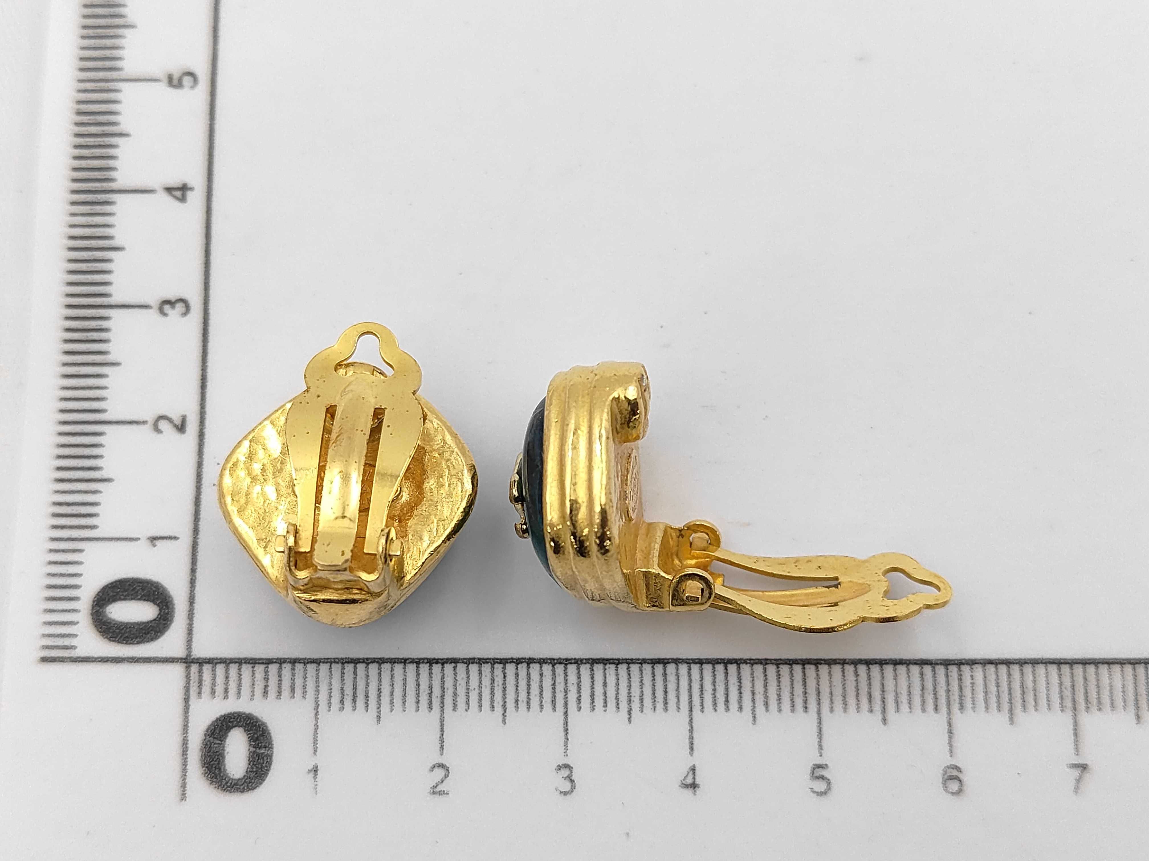 Coco Mark Gripoix Earrings (with markings) — view 5