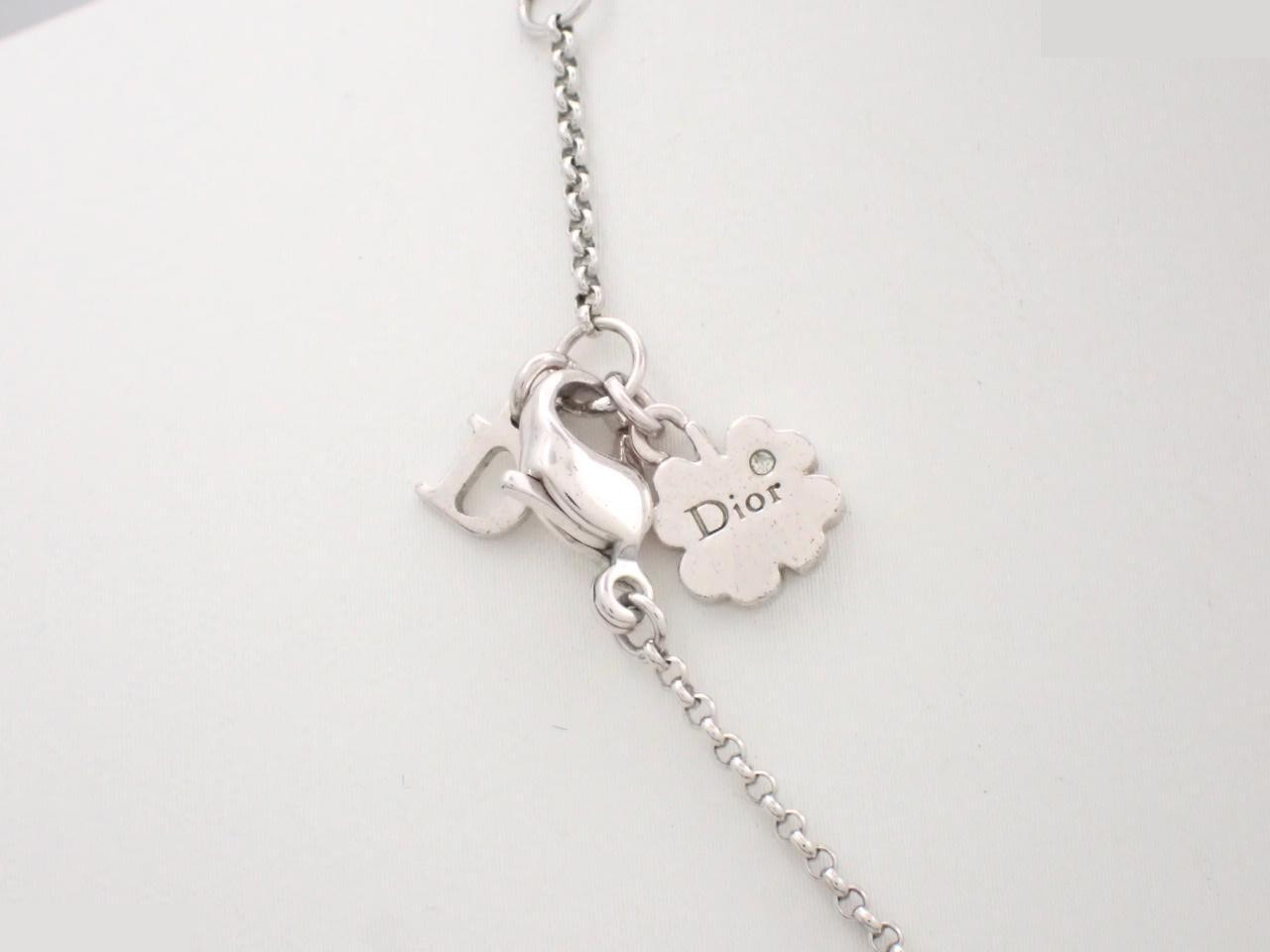 Necklace with CD logo; chain approximately 42cm long. — view 2
