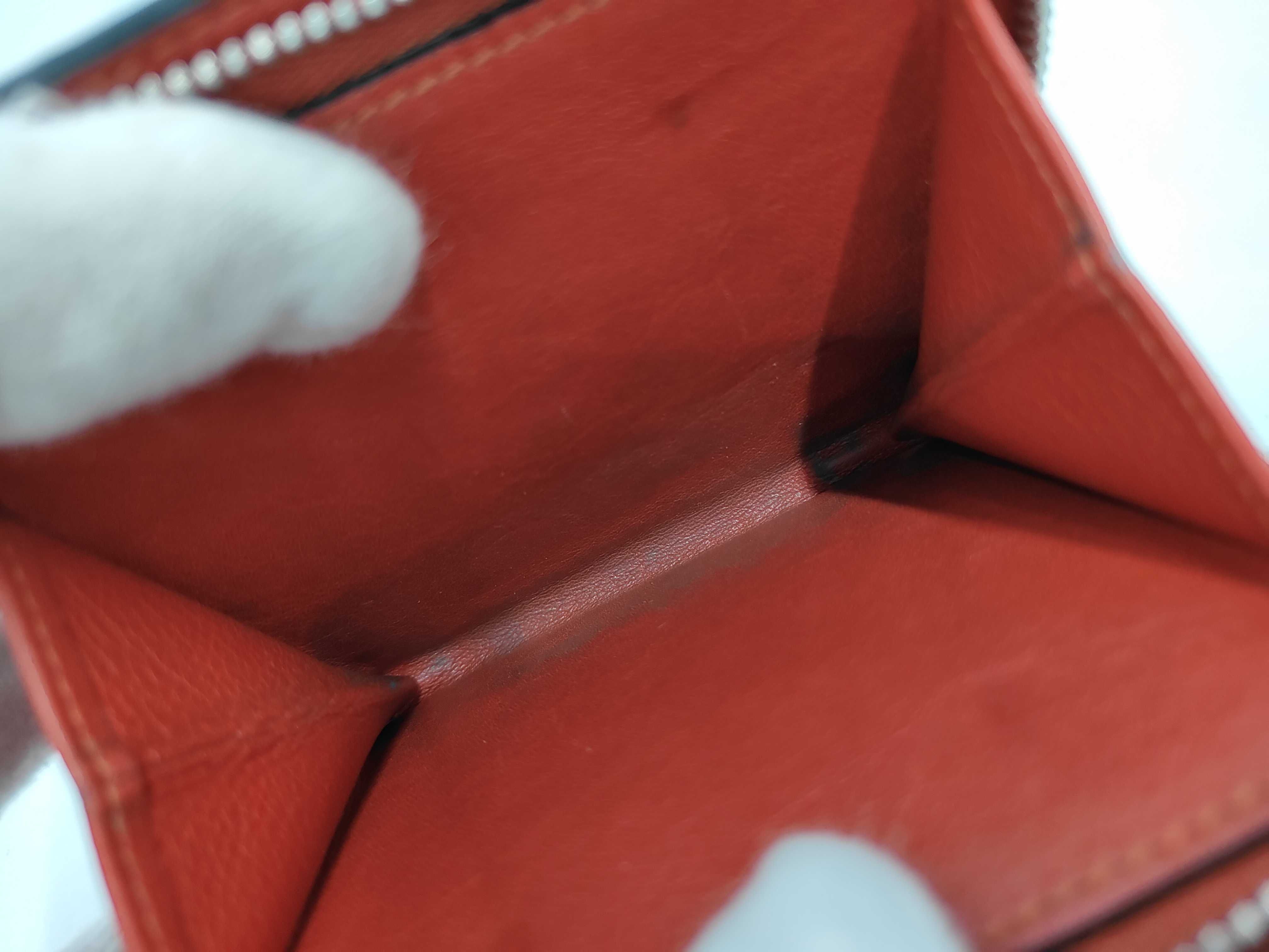 Leather Repeat Anagram Compact Wallet — view 11