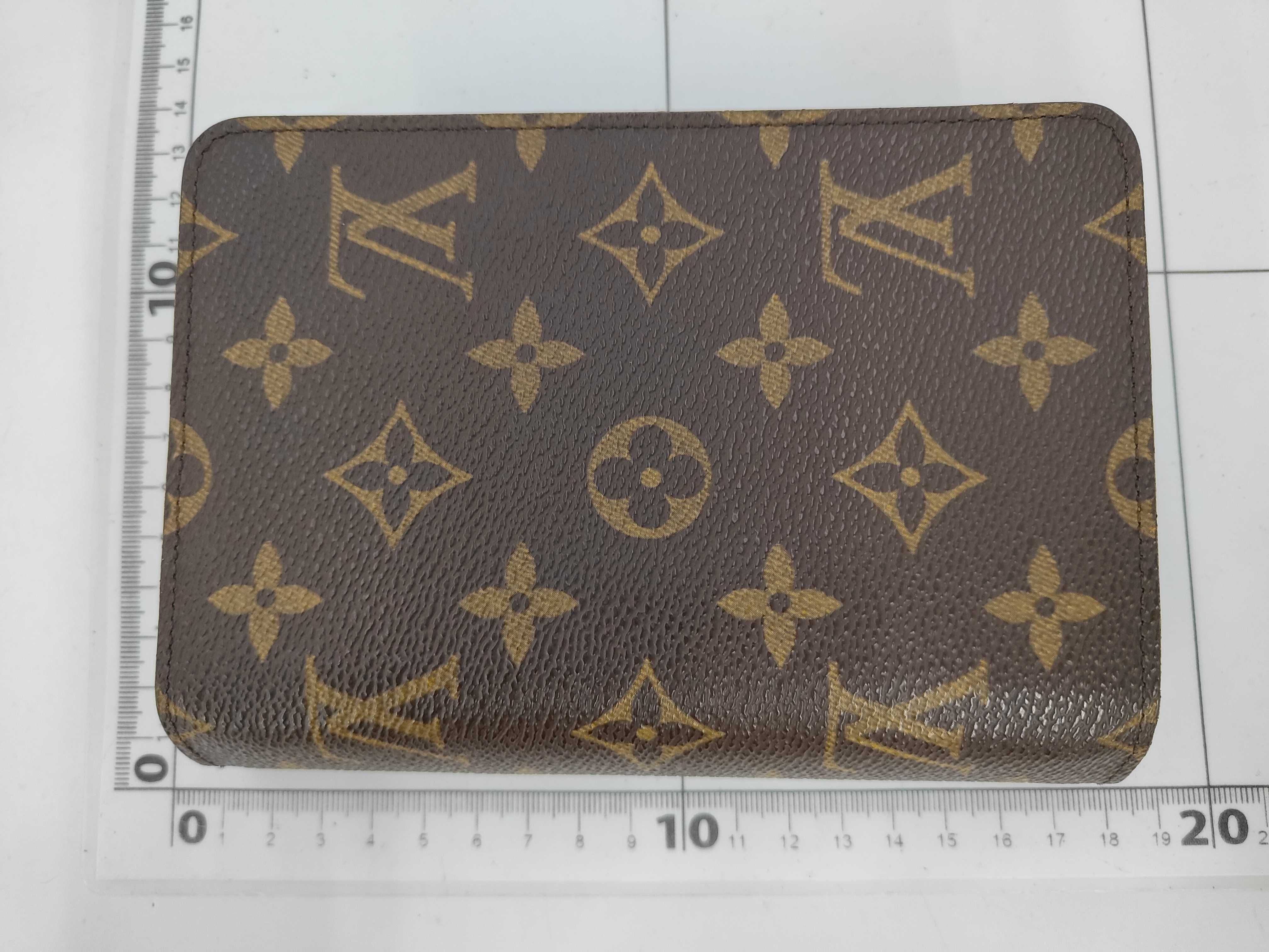 M61207 Monogram Porte Papier Zip Wallet with Box and Dust Bag — view 2