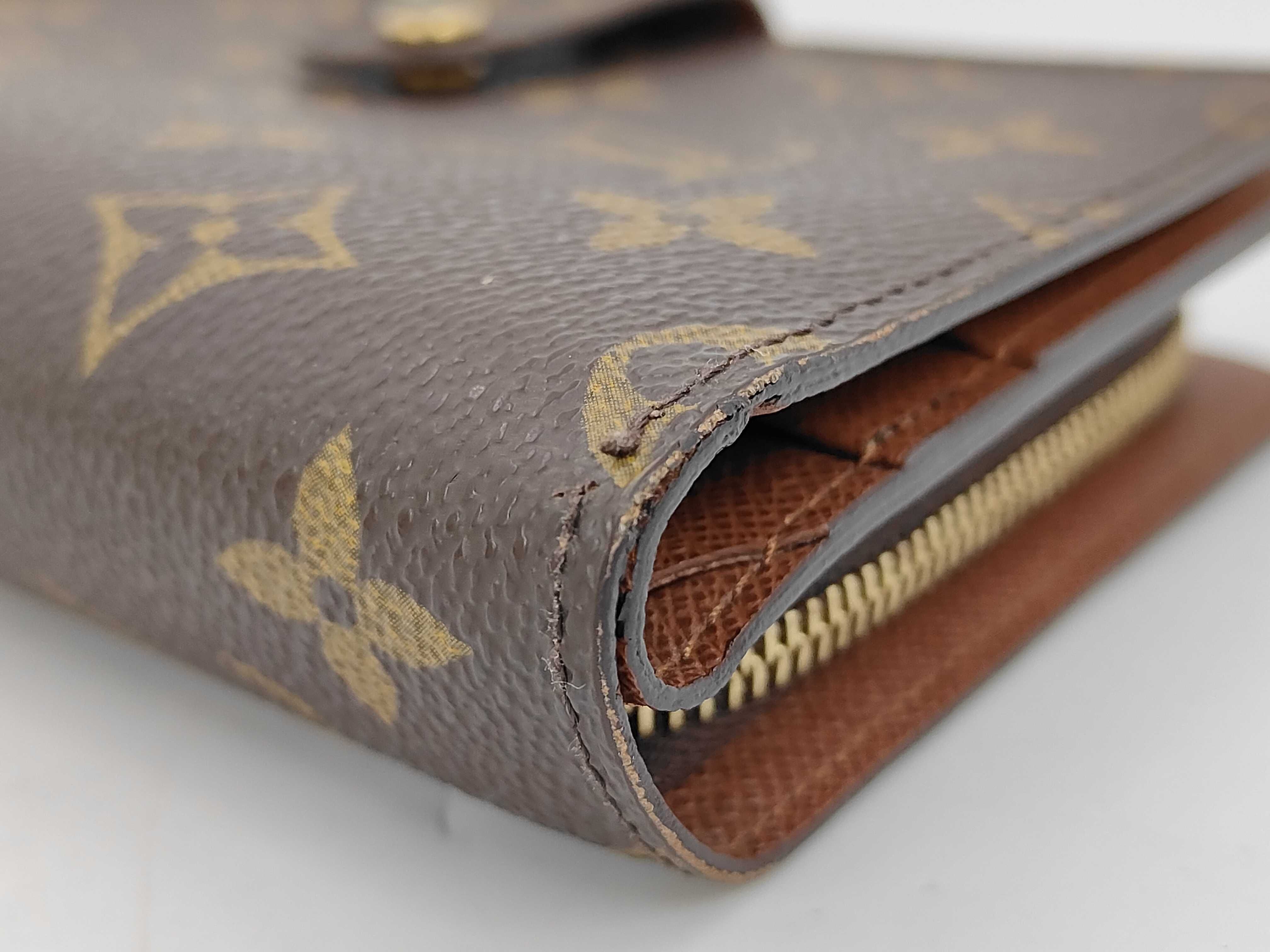 M61207 Monogram Porte Papier Zip Wallet with Box and Dust Bag — view 3