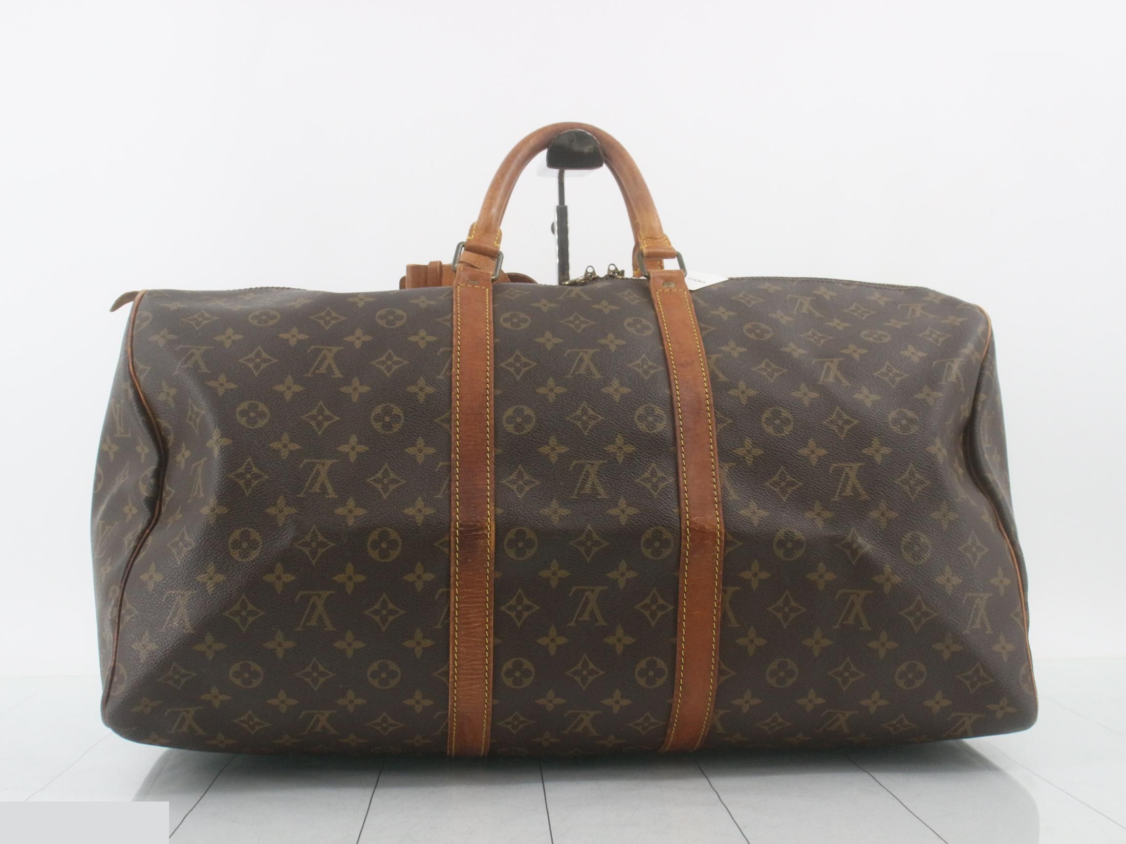 Keepall 55 Monogram Brown Boston Bag — view 2